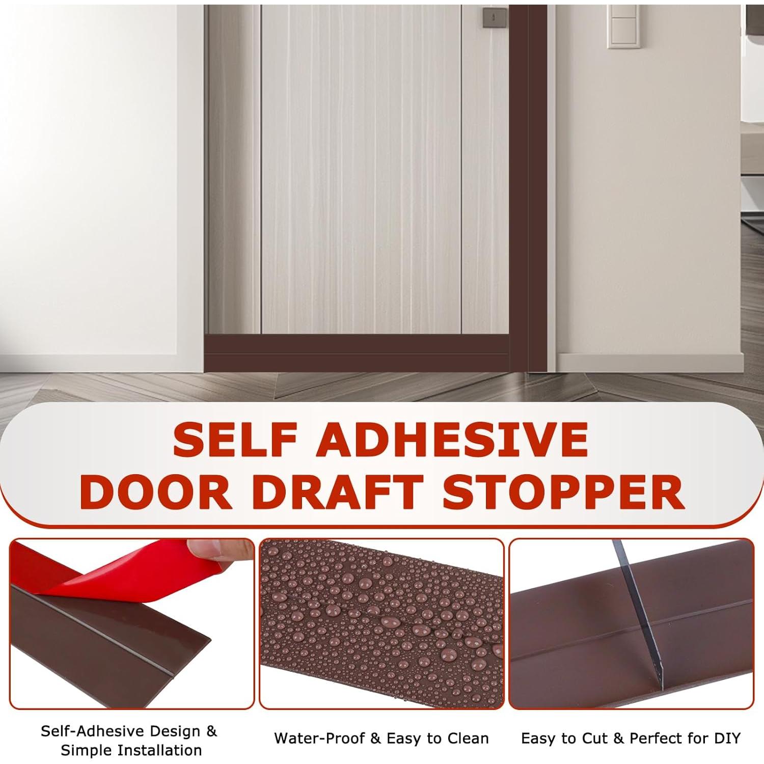 Burlete Autoadhesivo Heonay 5.08 cm x 6.1 m Marrón