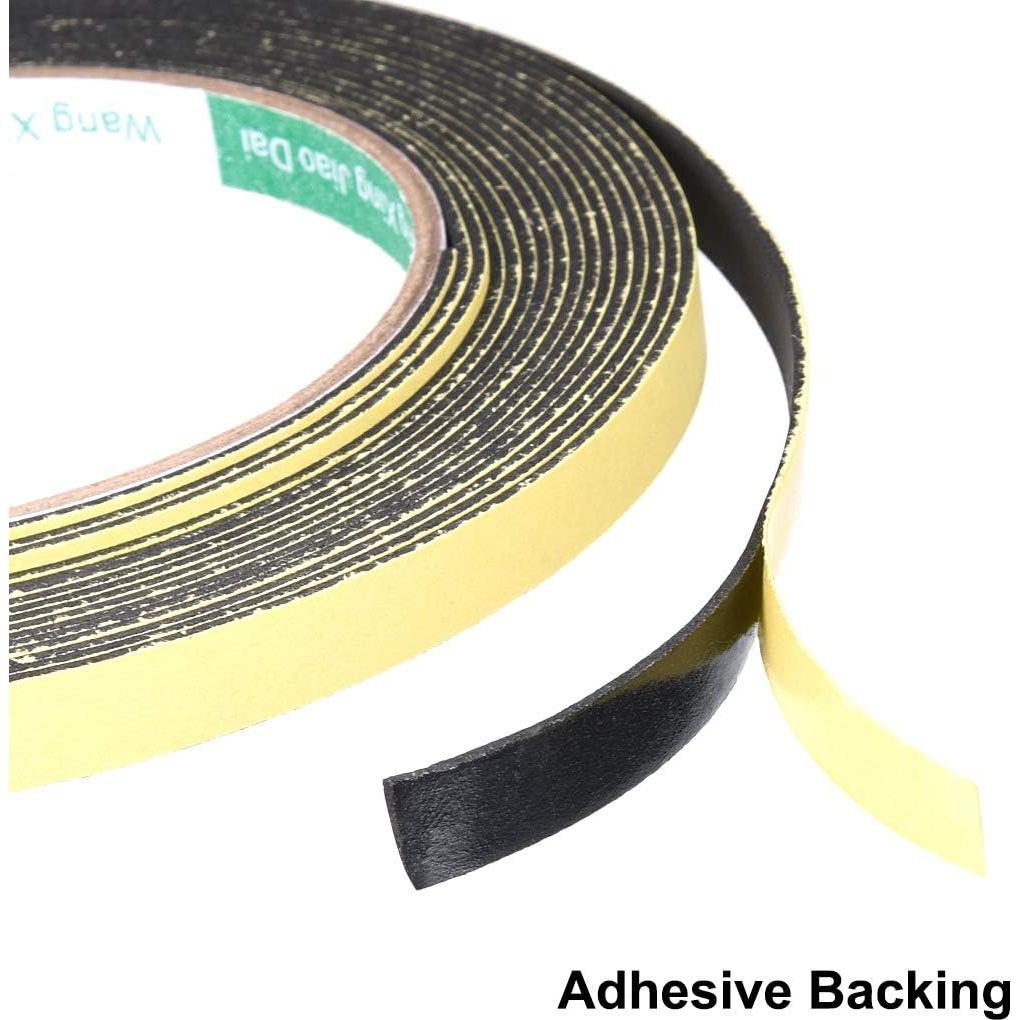 Cinta de Espuma Selladora uxcell 8mm Ancho 1mm Grosor 5m