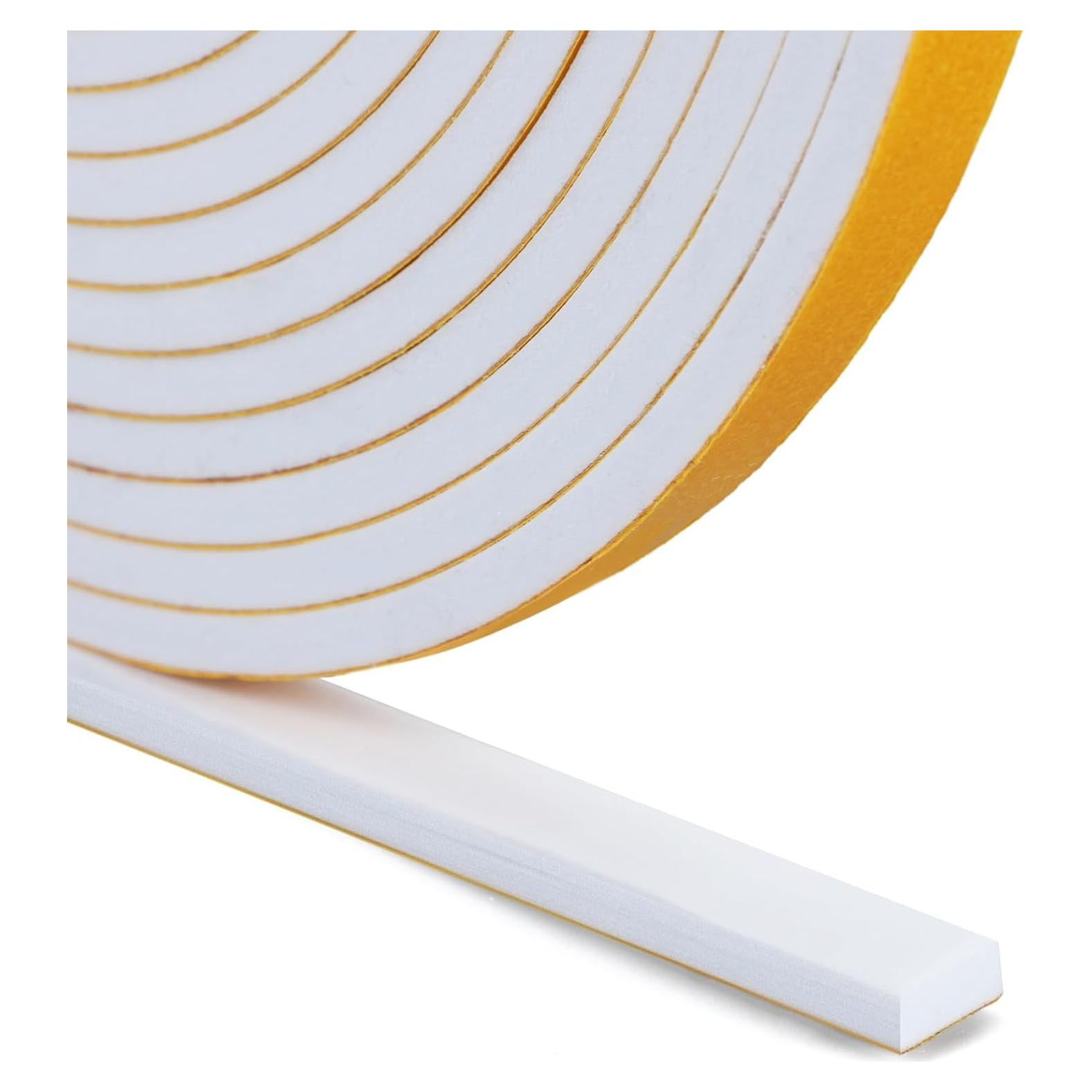 Tira de Sellado de Espuma Frienda 10.06m Adhesivo Blanco