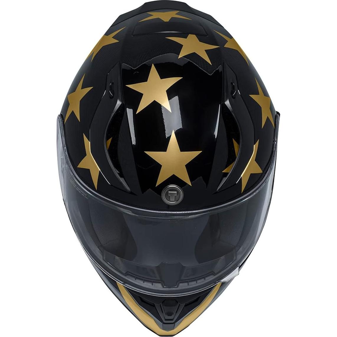 Casco Integral TORC T15B Bluetooth Negro Brillante