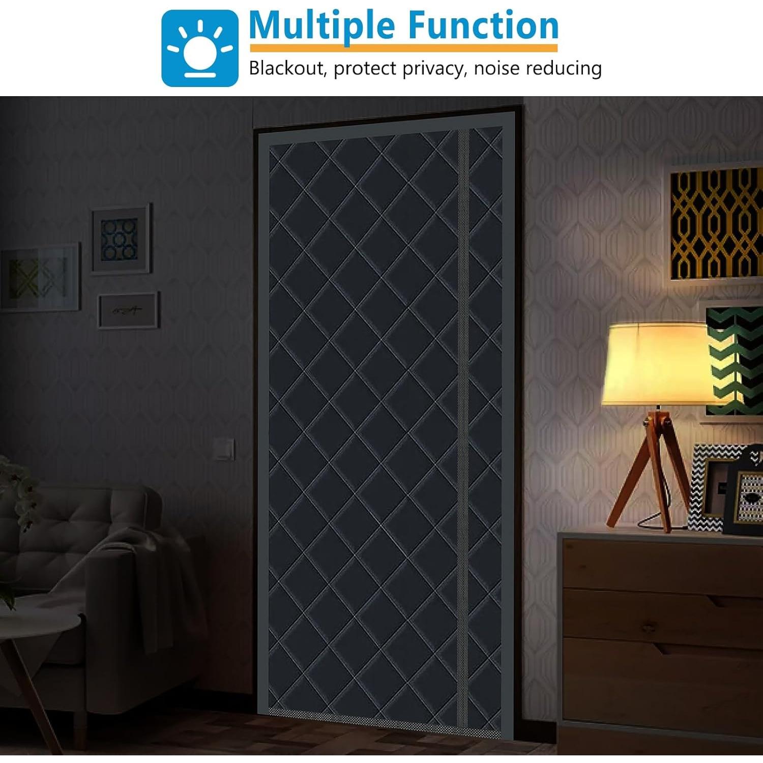 Cortina Térmica Aislante Magnética Anze 30" x 80" Gris