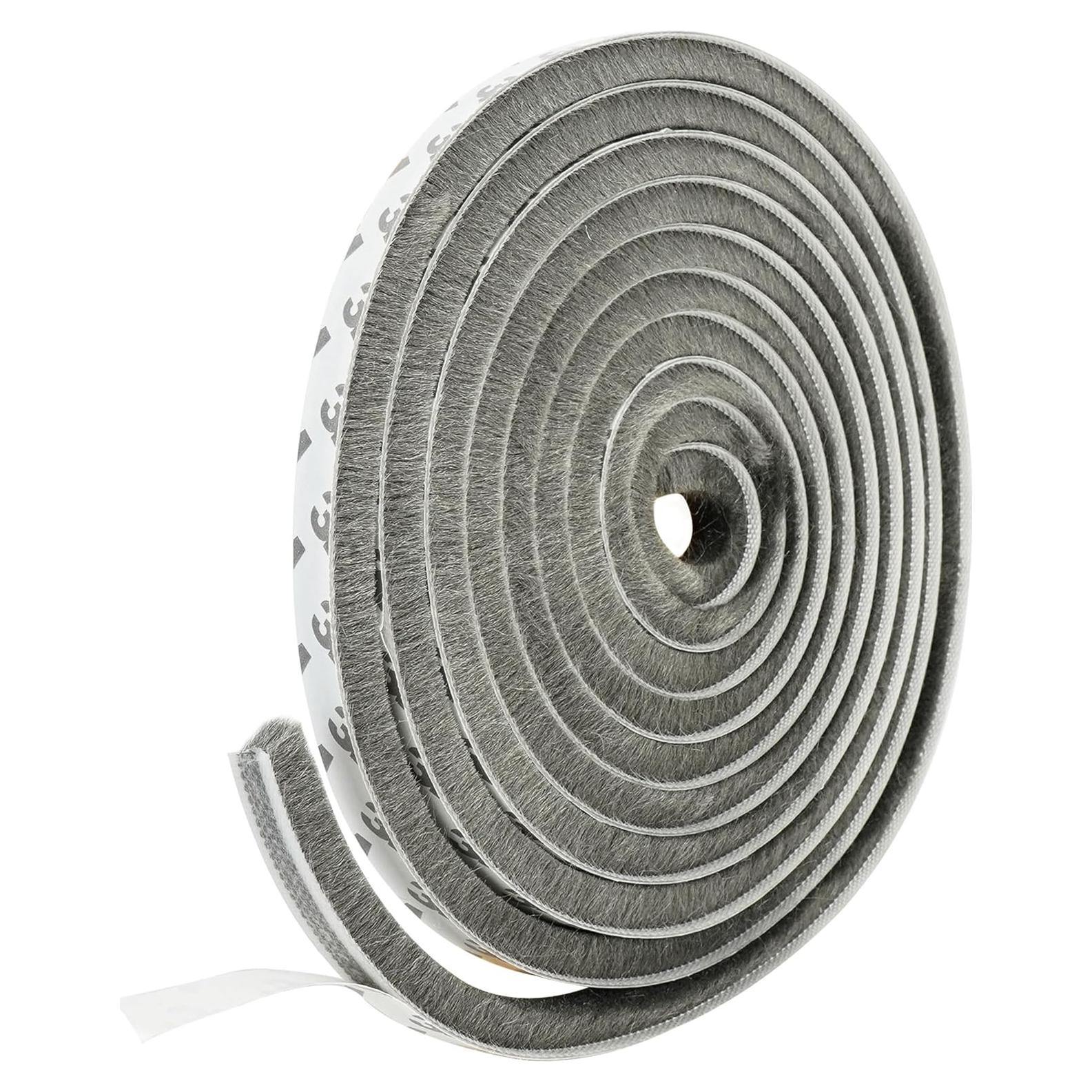 Tira de Sello Autoadhesiva Orgthin 6m Aislante Acústico Gris