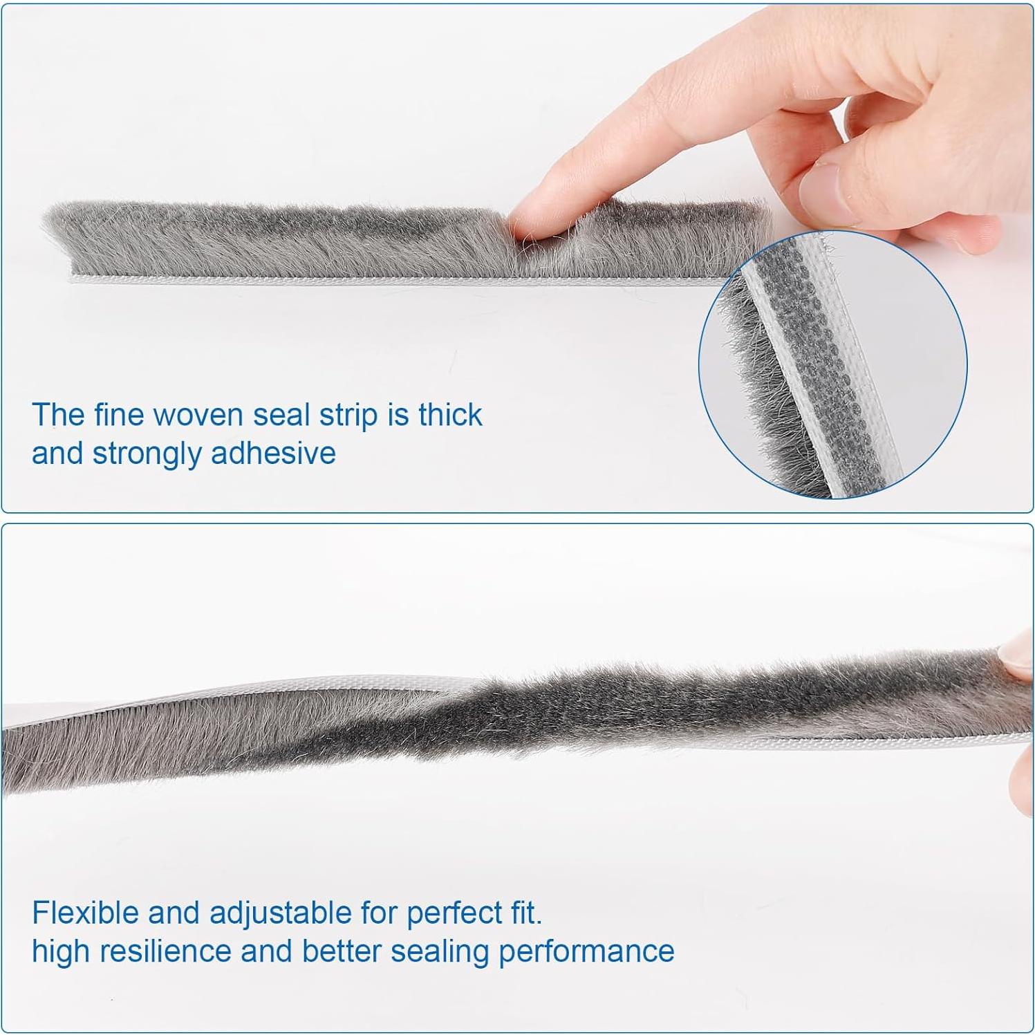 Sello de Puerta con Burlete Yomirduy 10.06 m Aislante Acústico