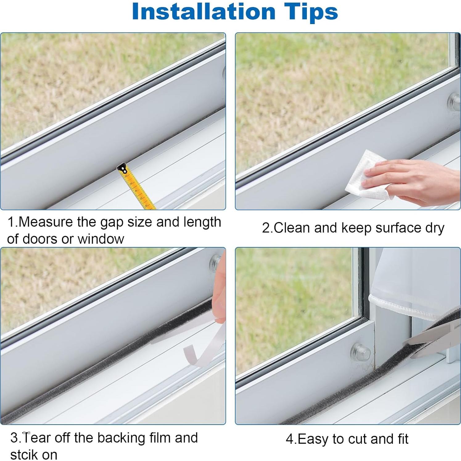 Sello de Puerta con Burlete Yomirduy 10.06 m Aislante Acústico