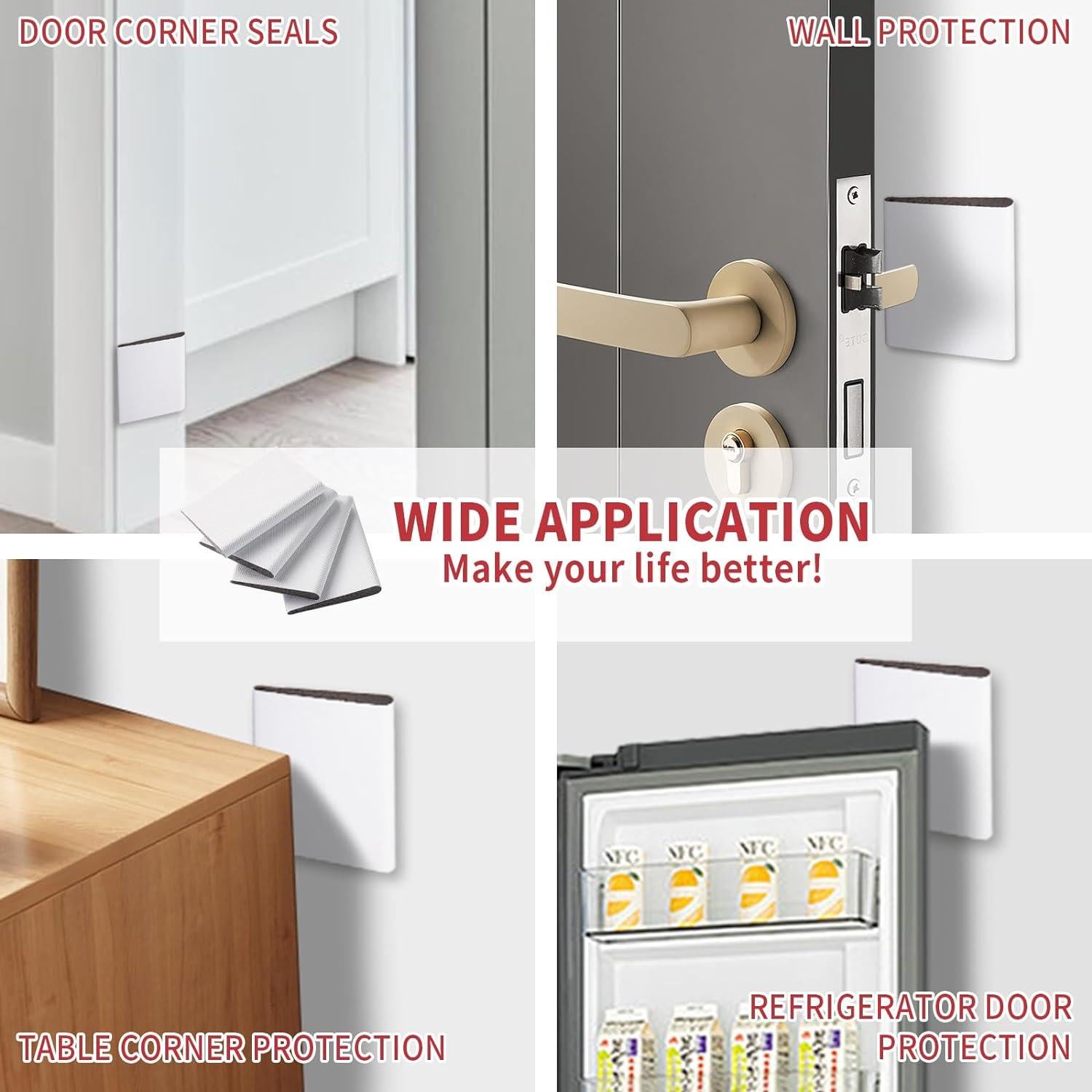 Burlete de Puerta 26 Pies BISOTHAI Aislamiento Acústico Blanco