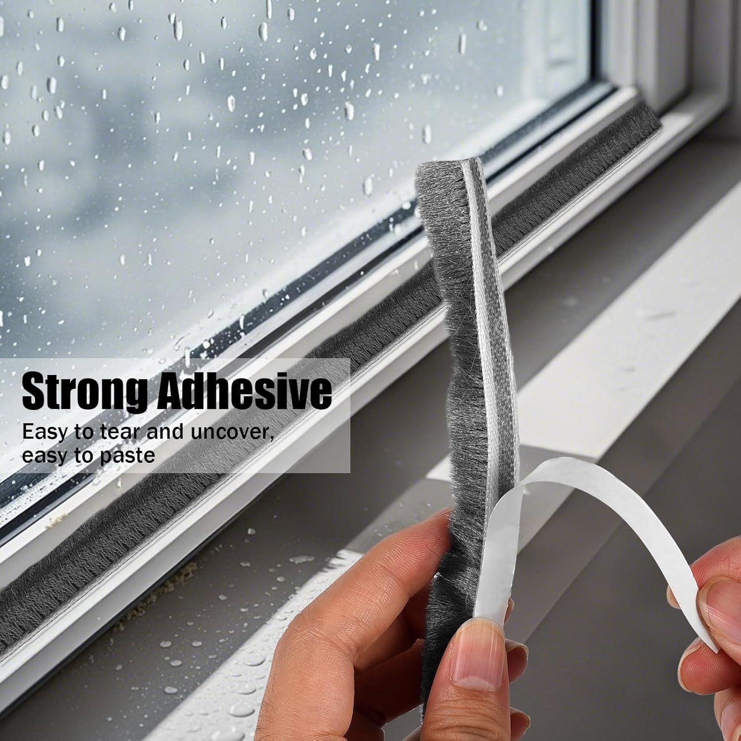 Tira de Sellado Autoadhesiva Funnytek 10m x 0.89cm Gris