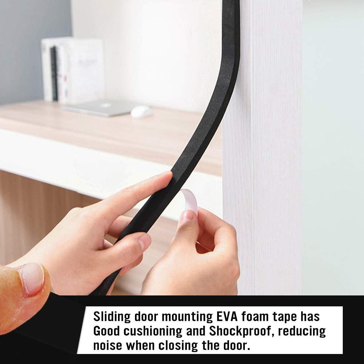 Cinta de Espuma Aislante CCHUIXI 0.64cm x 15.24m Negra