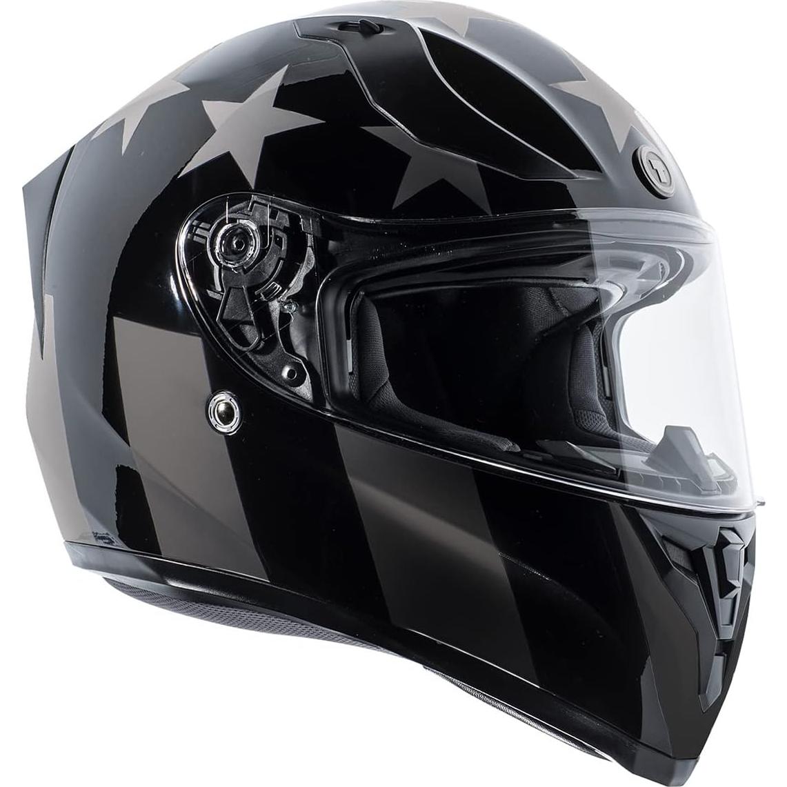Casco Bluetooth TORC T15B Mediano Negro Brillante