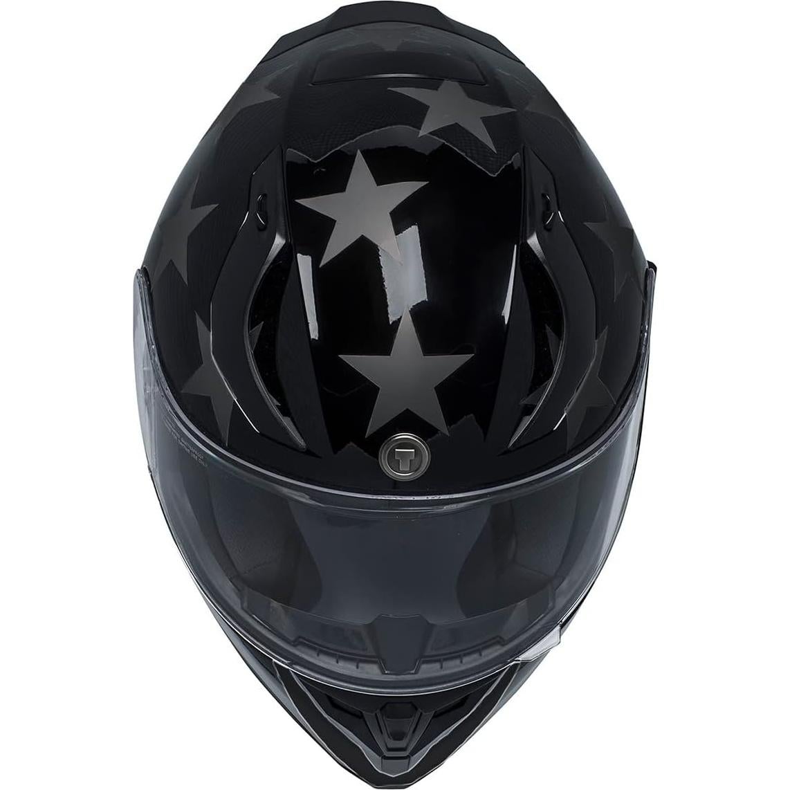 Casco Bluetooth TORC T15B Mediano Negro Brillante