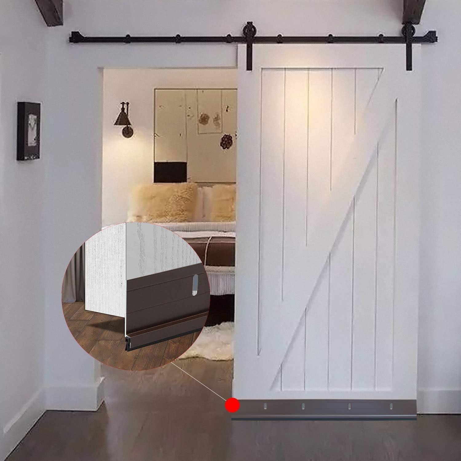 Tapón de Corrientes para Puerta BAINING 91.44 cm Aluminio Marrón