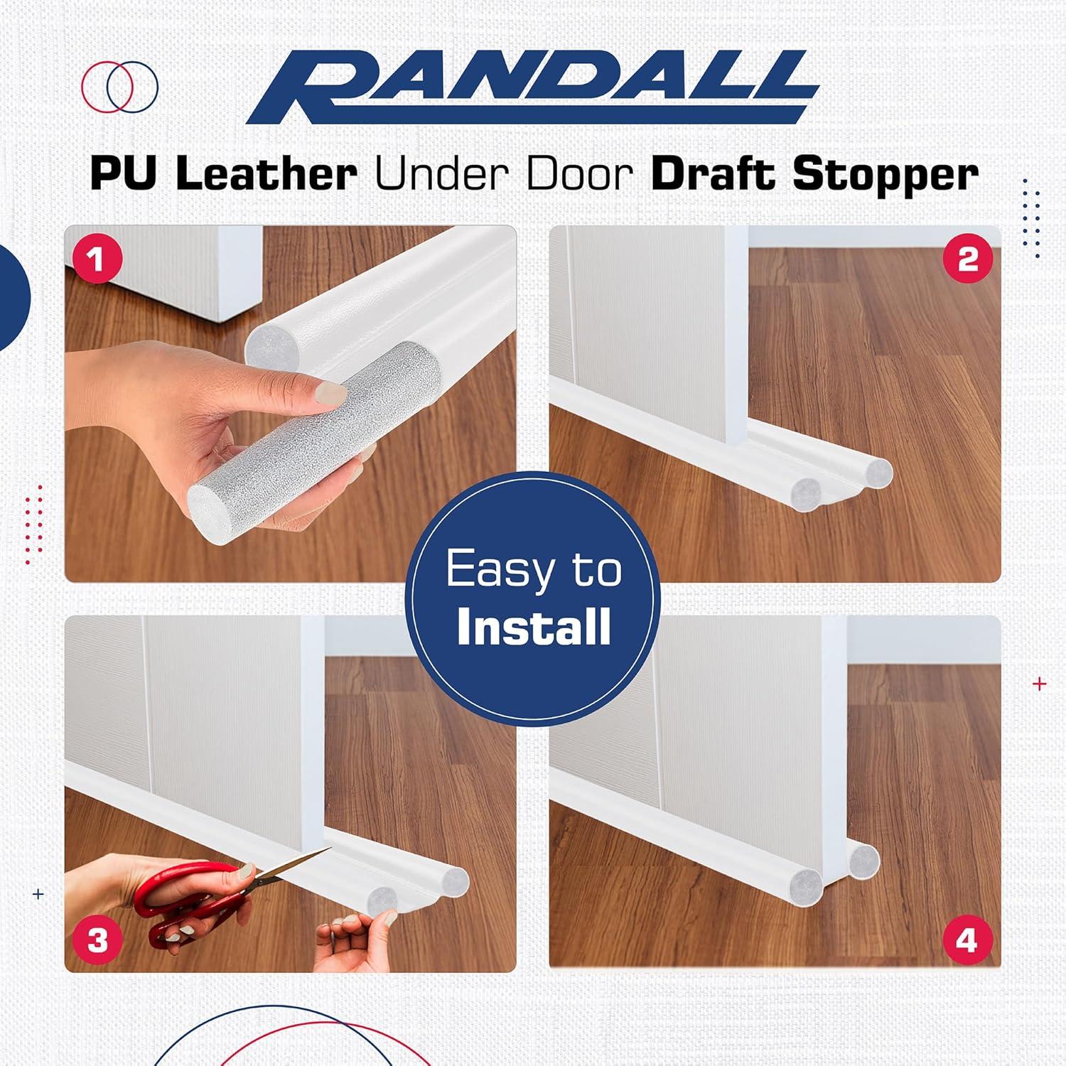 Tapón para Puertas y Ventanas Randall 91.44 cm Blanco Aislante