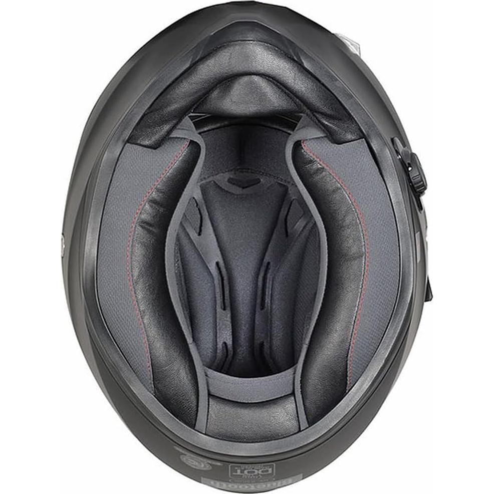 Casco Integral TORC T15B Bluetooth Moto Negro Brillante