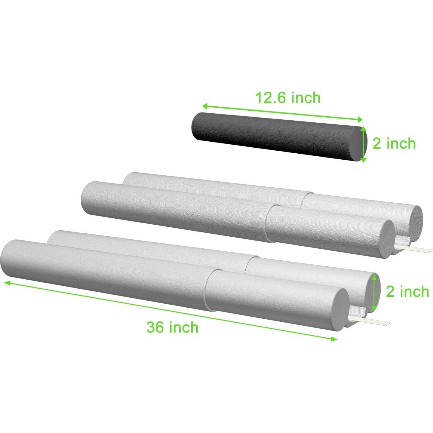 Sellador de Corrientes de Aire para Puertas Shouken 91.44 cm Gris