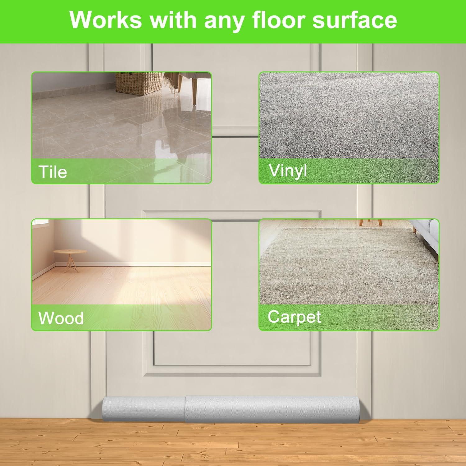 Sellador de Corrientes de Aire para Puertas Shouken 91.44 cm Gris