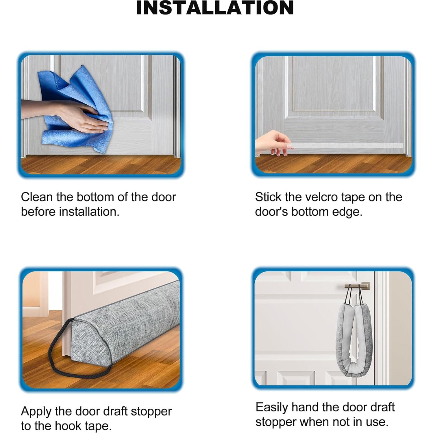 Parada de Corrientes de Aire QUOLIX 81.28 cm Gris Aislante