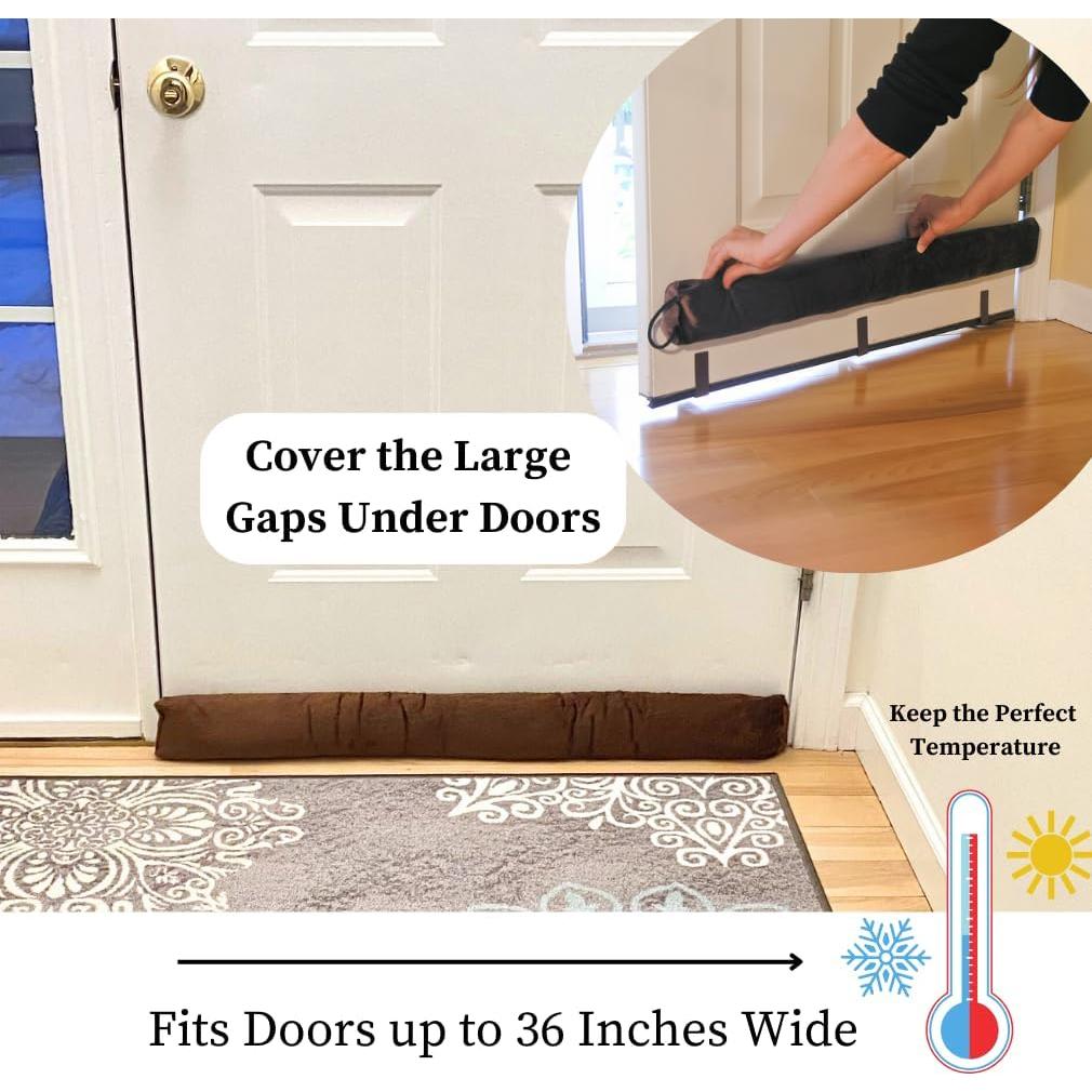 Detenedor de Corrientes de Aire Evelots 91.44 cm - Clips Metal