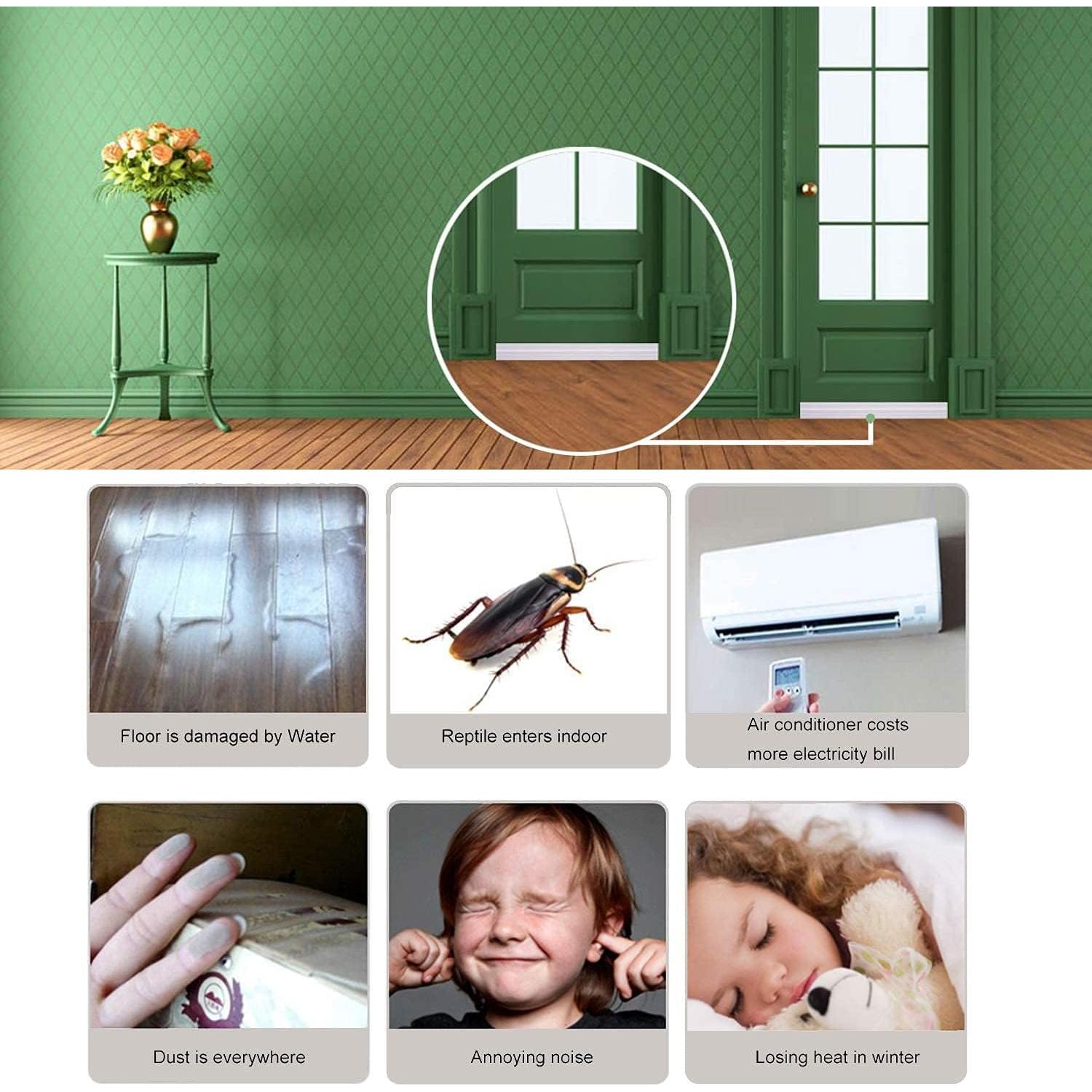 Tapón Aislante para Puerta GUKOY 2" x 100 cm Blanco