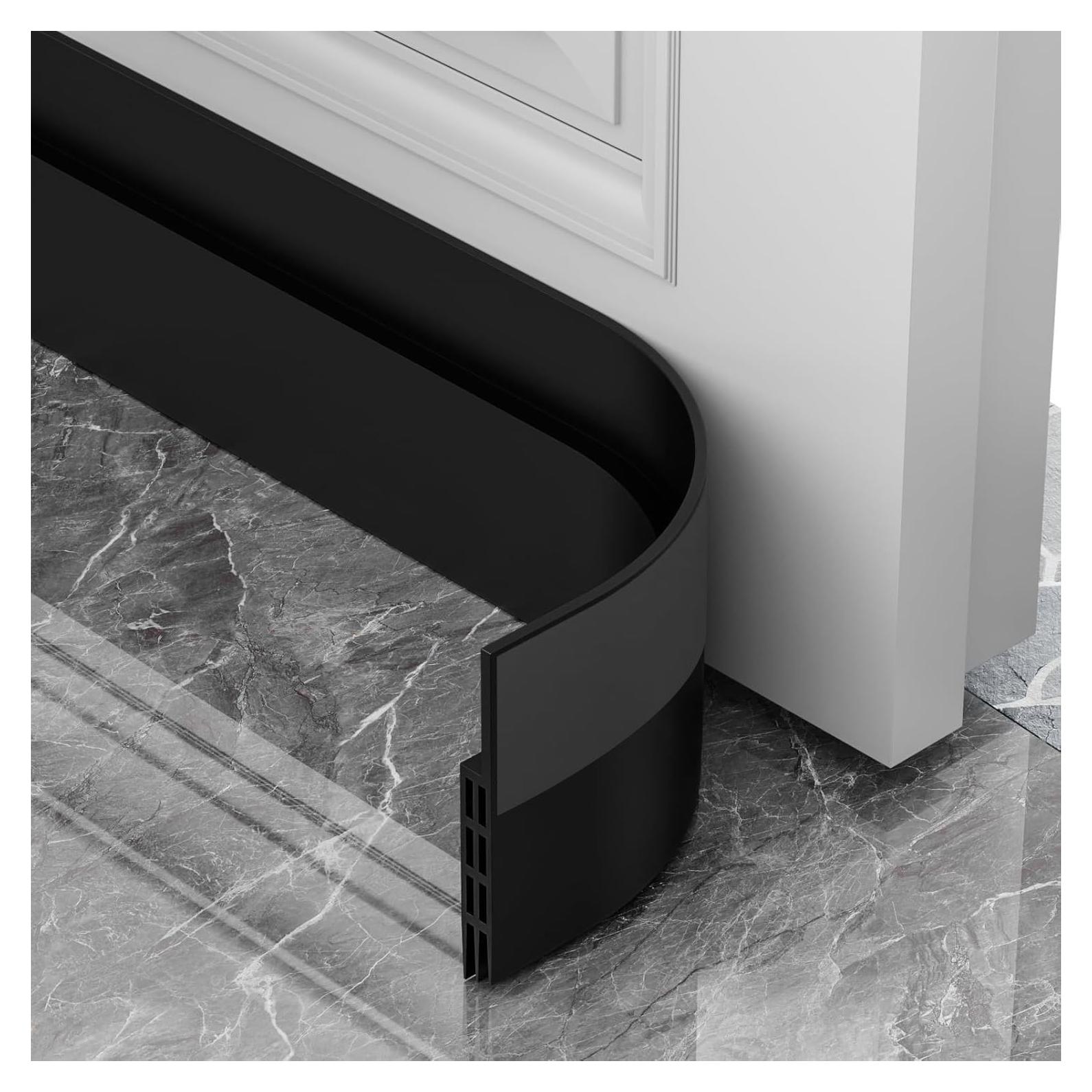 Barrera de Puerta GUKOY 5 cm x 99 cm Aislante Negro