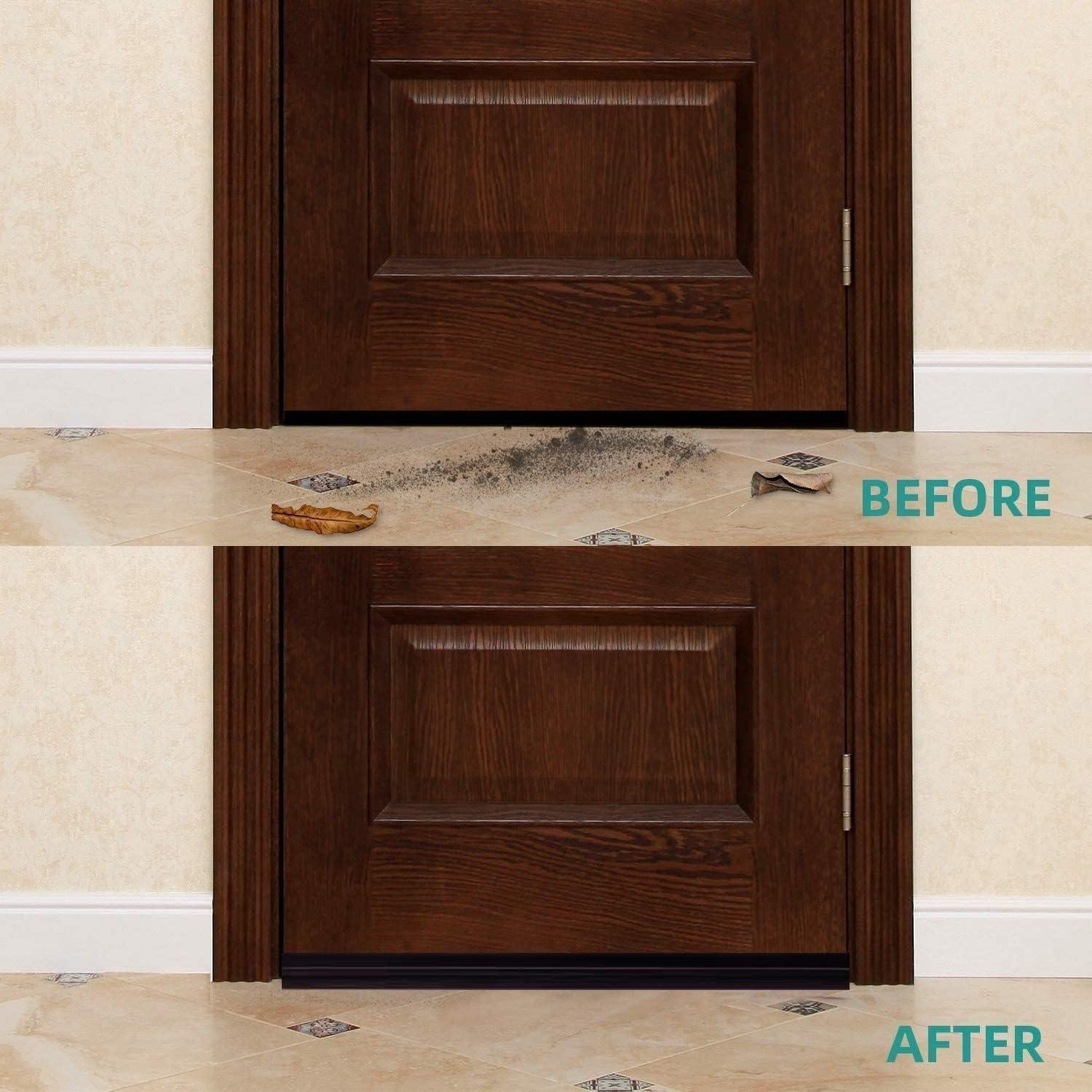 Barrera de Puerta GUKOY 5 cm x 99 cm Aislante Negro