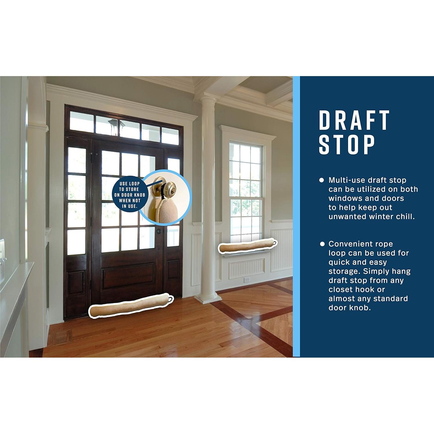 Tope de Draft para Puerta FilterWow - Bloqueador de Corrientes 91.4 cm