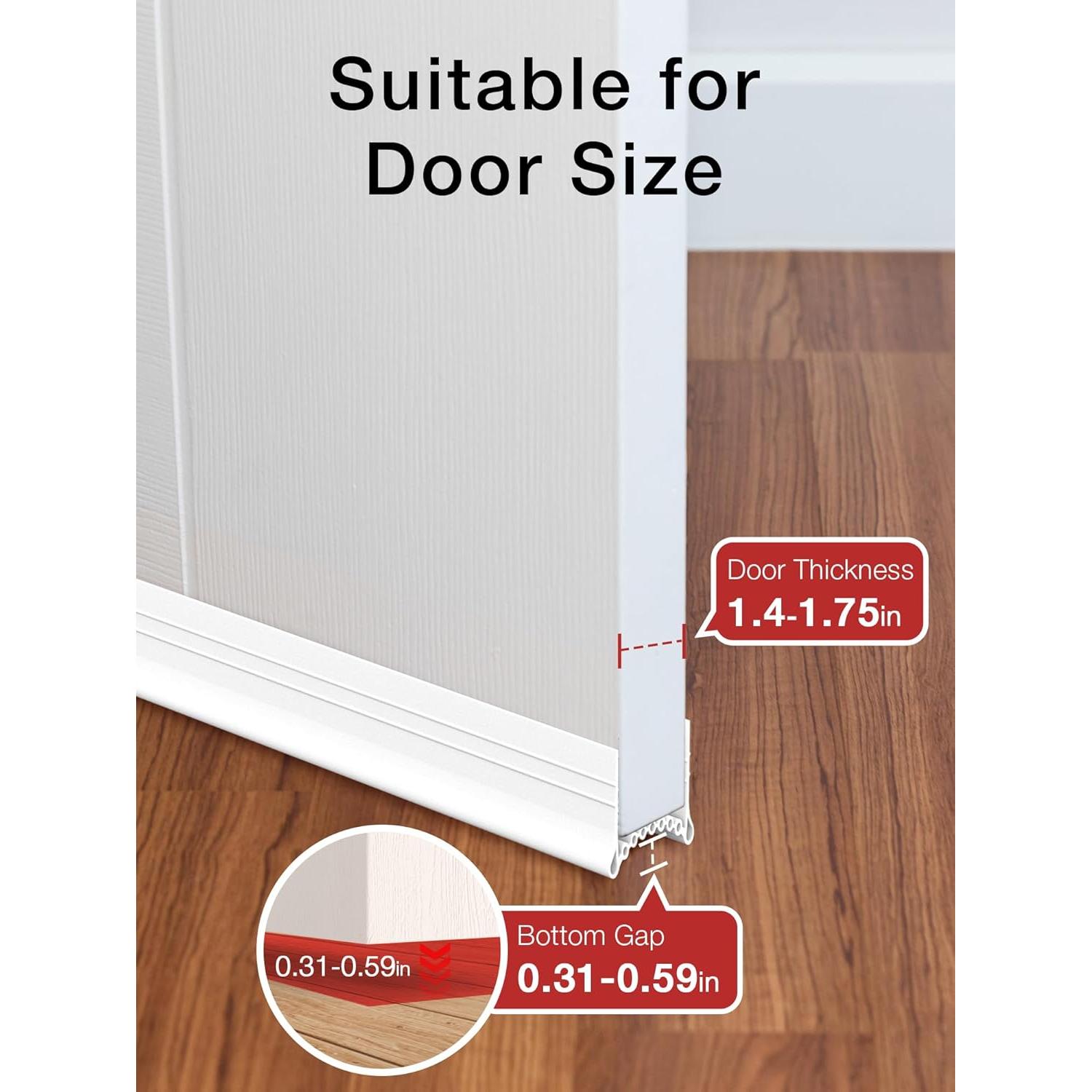 Tapón de Draft de Silicona SUNMON 1.01m para Puerta