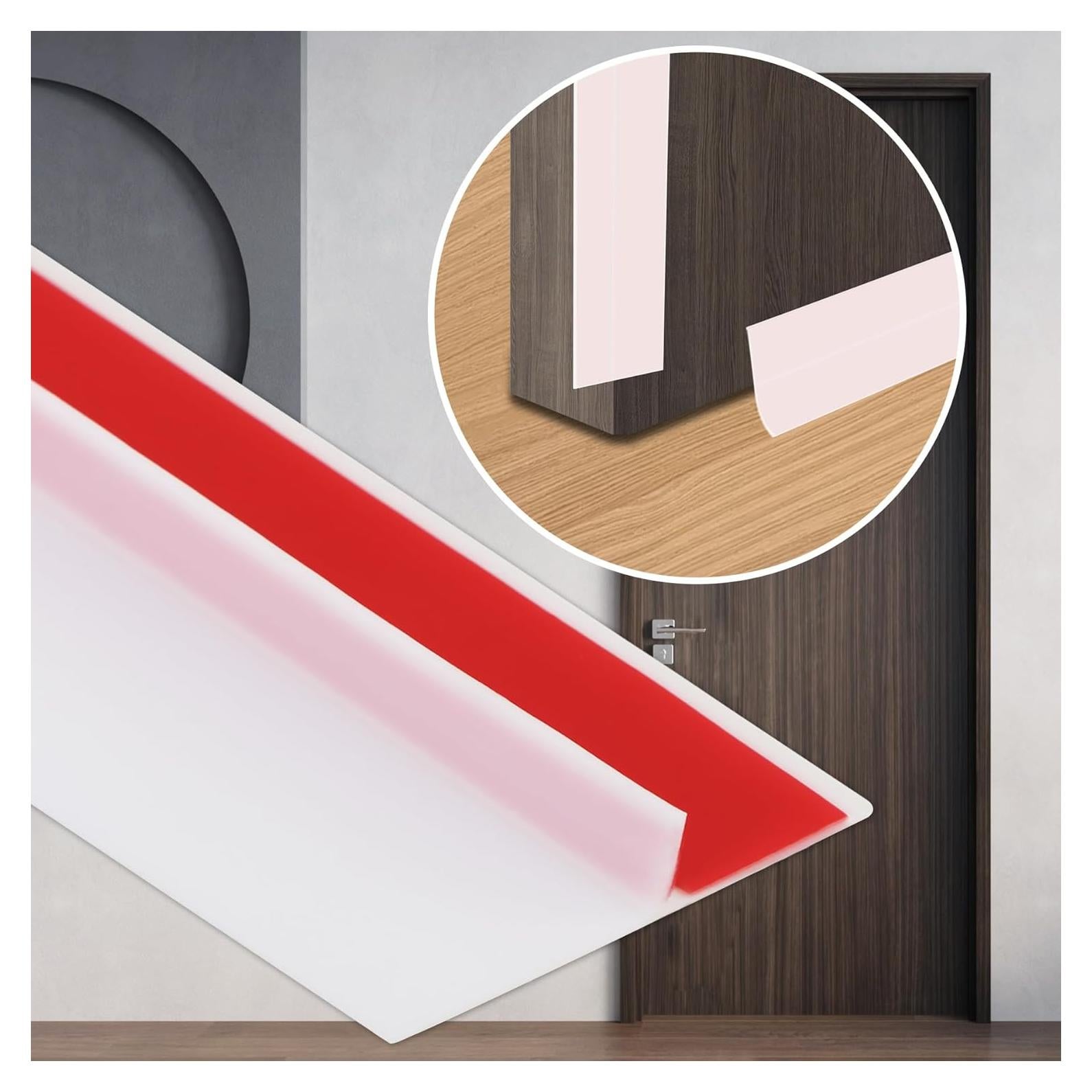 Tira de Sello de Silicona Coengwui 3.05m x 5cm Blanca