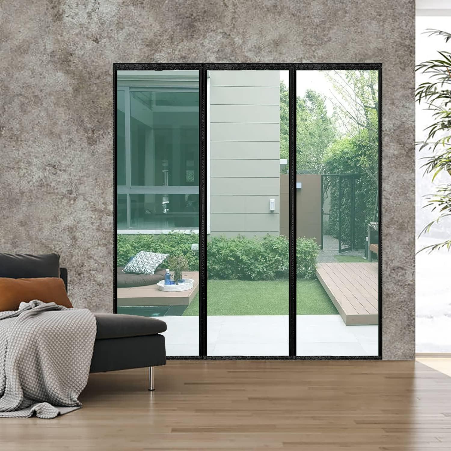 Cortina de Puerta Aislante Magnética SANJIANKER 182.88x203.2cm