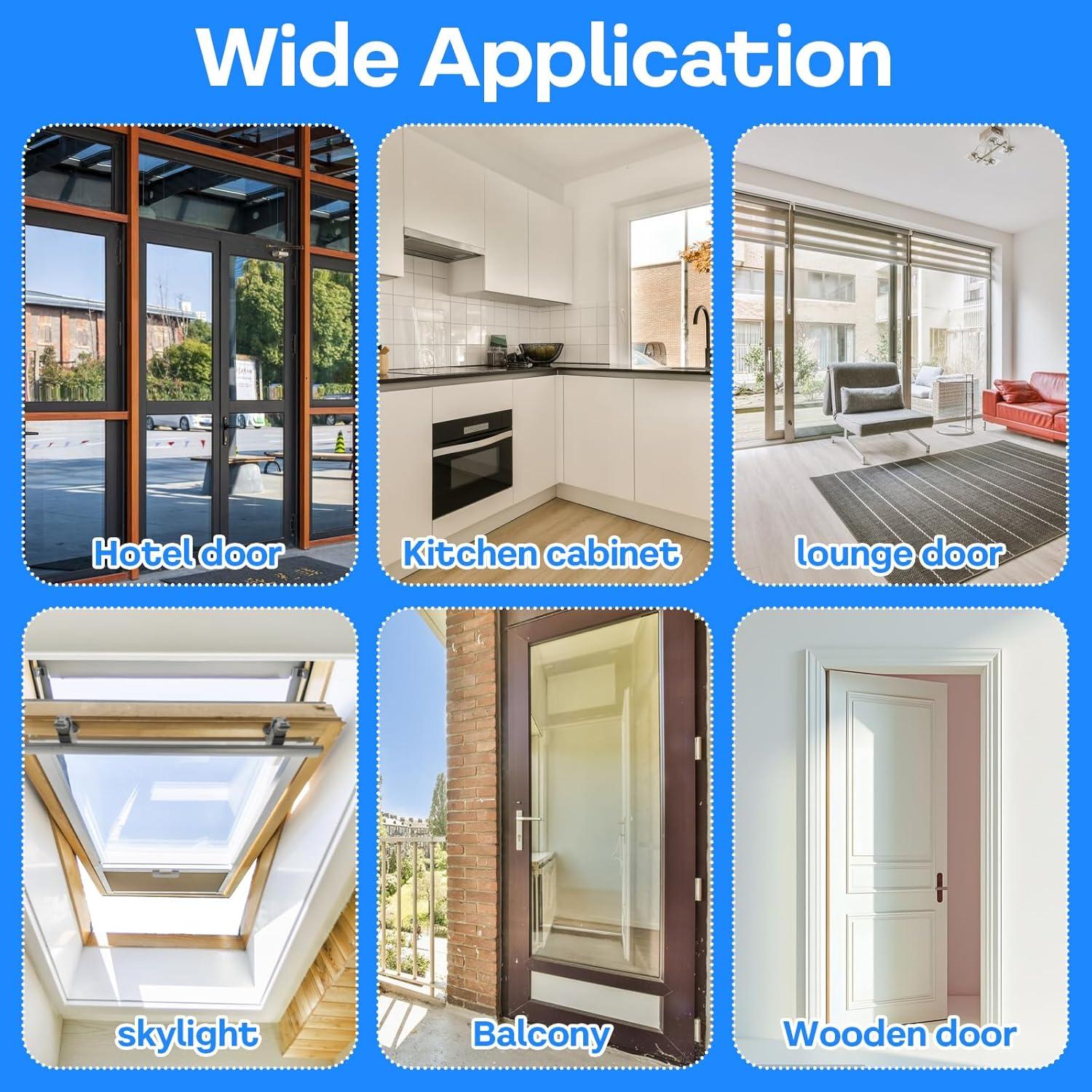 Tira de Sellado de Silicona Qianyu 4.5 cm x 4.5 cm 16 pies