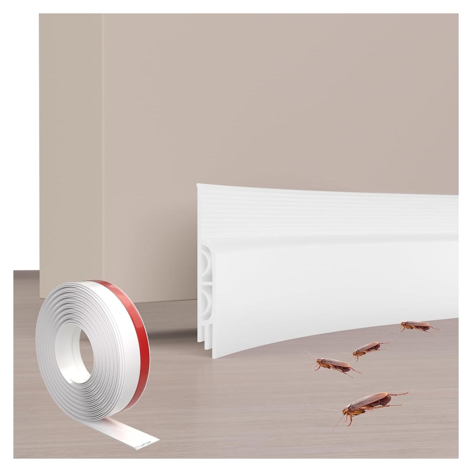 Tapón de Draft KAYLEINSTER 99 cm Blanco Aislante Puerta