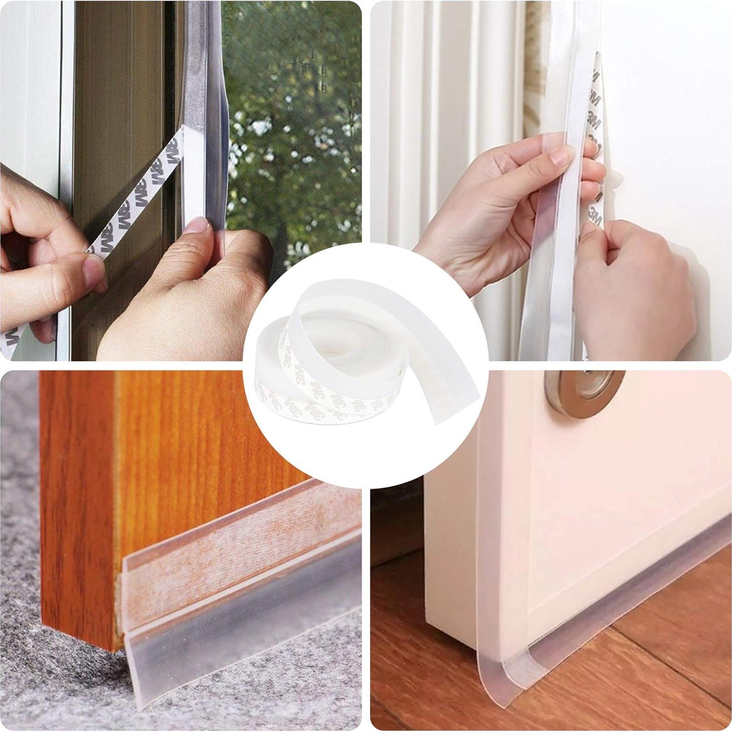 Tira de Sellado de Silicona Tadpole 35mm x 7.92m Transparente