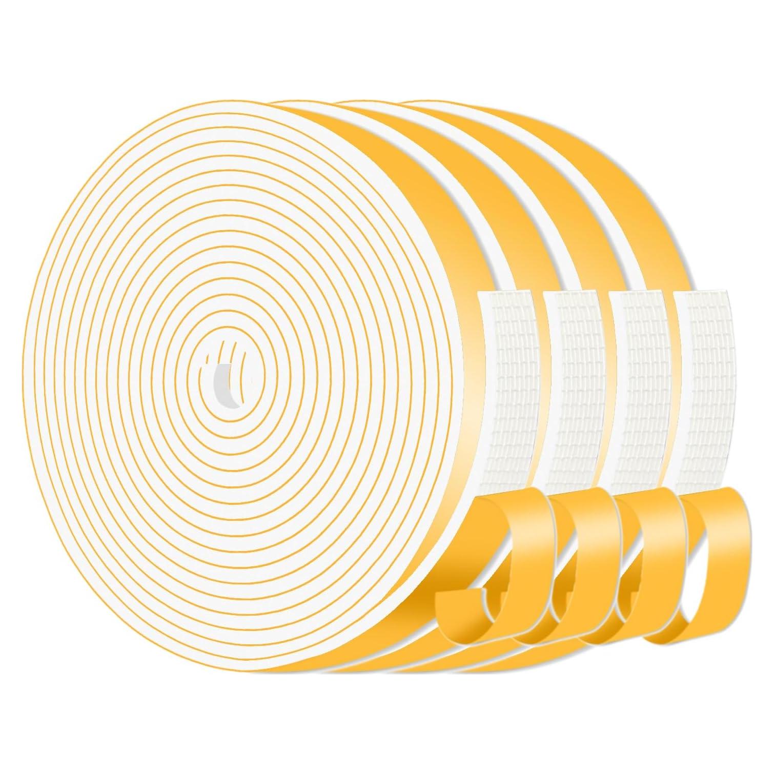 Burlete de Puerta MIKONIYA 15.24m Aislamiento Acústico Blanco