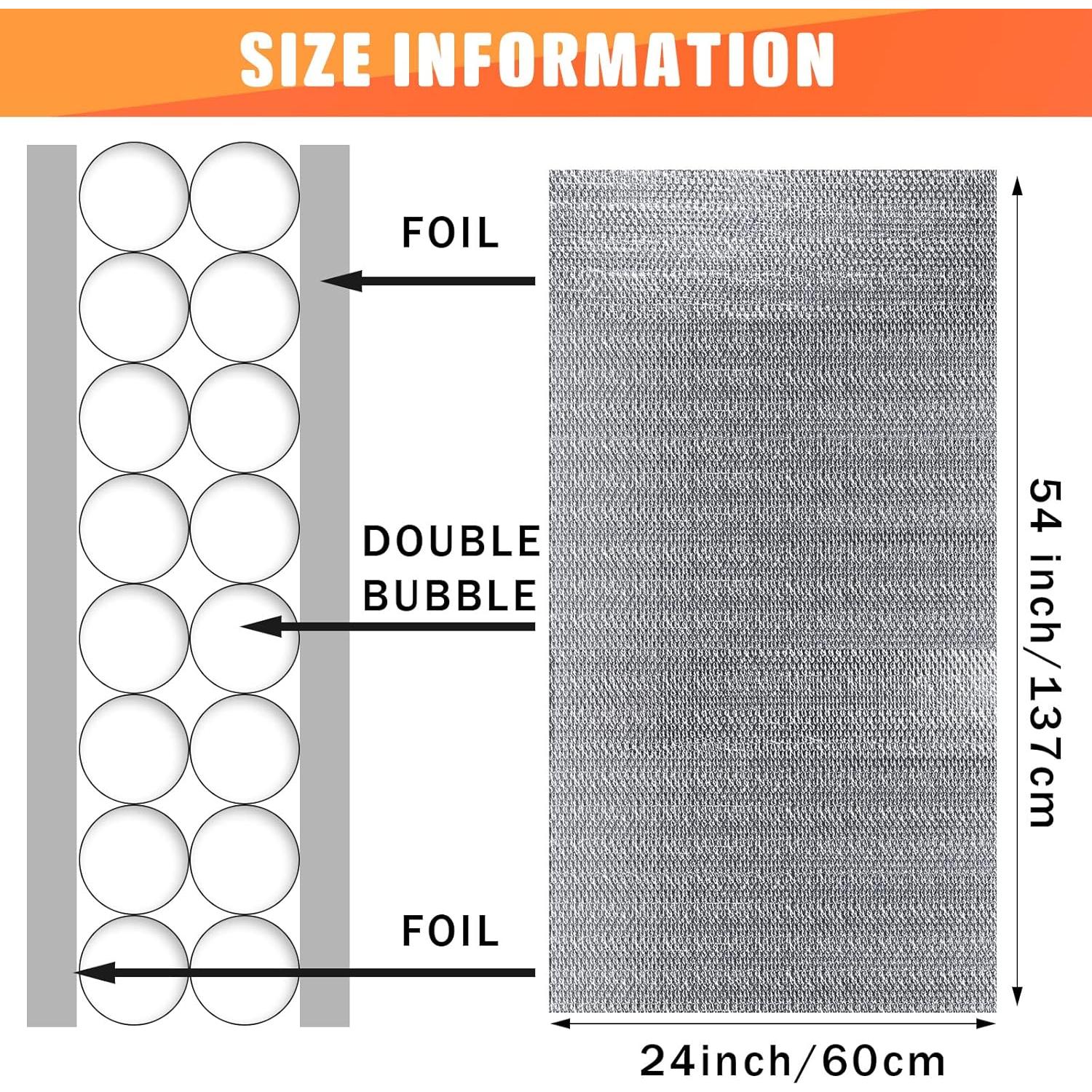 Kit de Aislamiento para Puertas de Garaje Gerrii 16 Pcs 61x137 cm