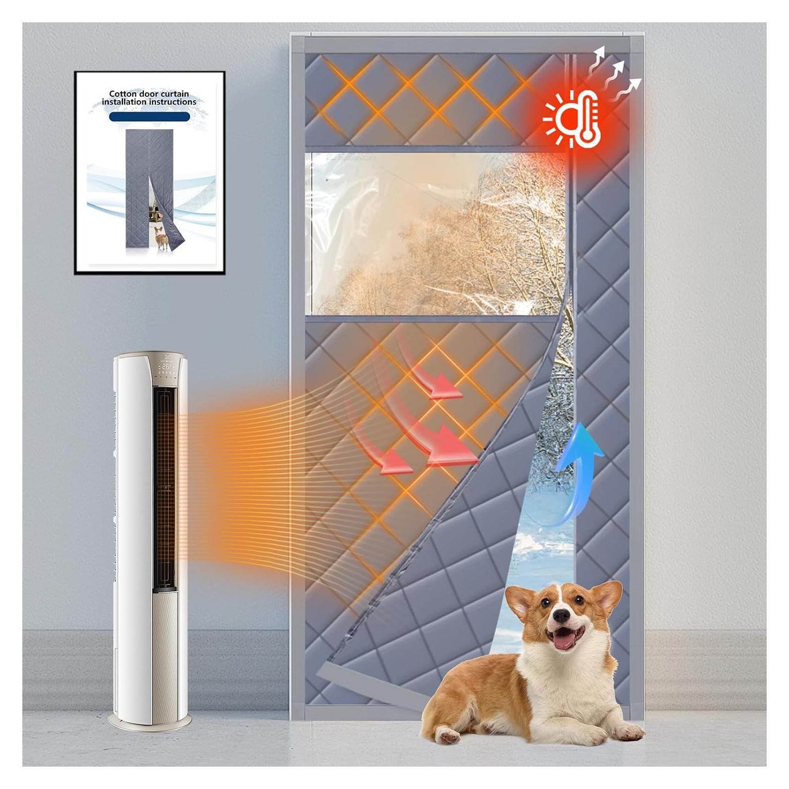 Cubierta Térmica Magnética ABVRUN para Puerta 96.5x208.3cm