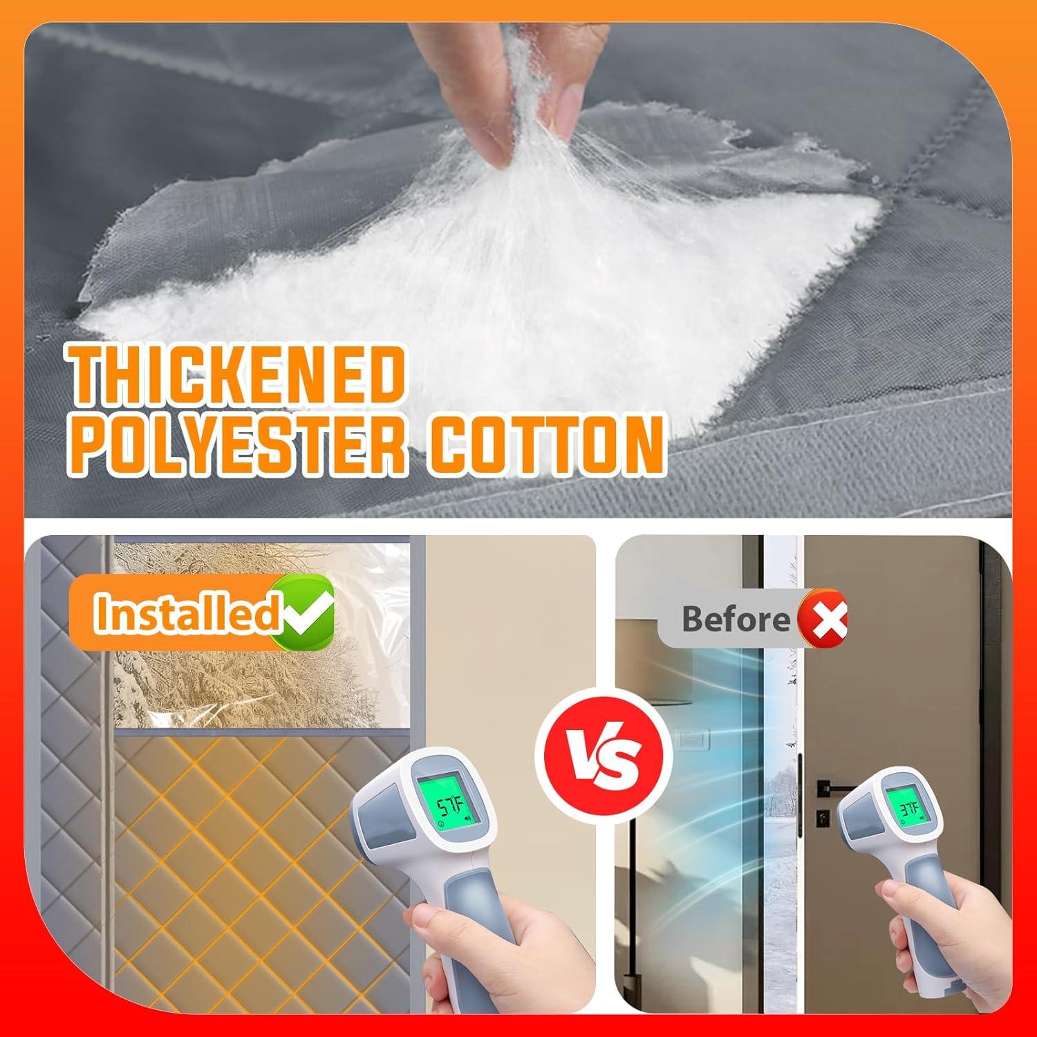 Cubierta Térmica Magnética ABVRUN para Puerta 96.5x208.3cm