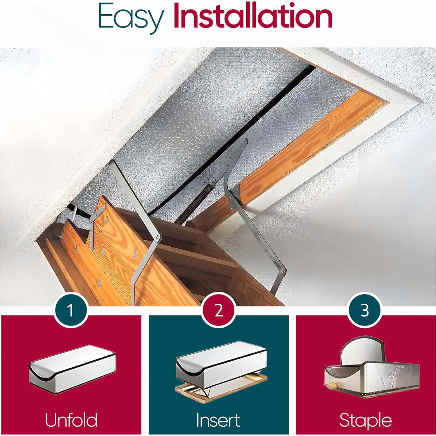 Cubierta Aislante para Puerta de Ático Miloo 63.5x137.2 cm