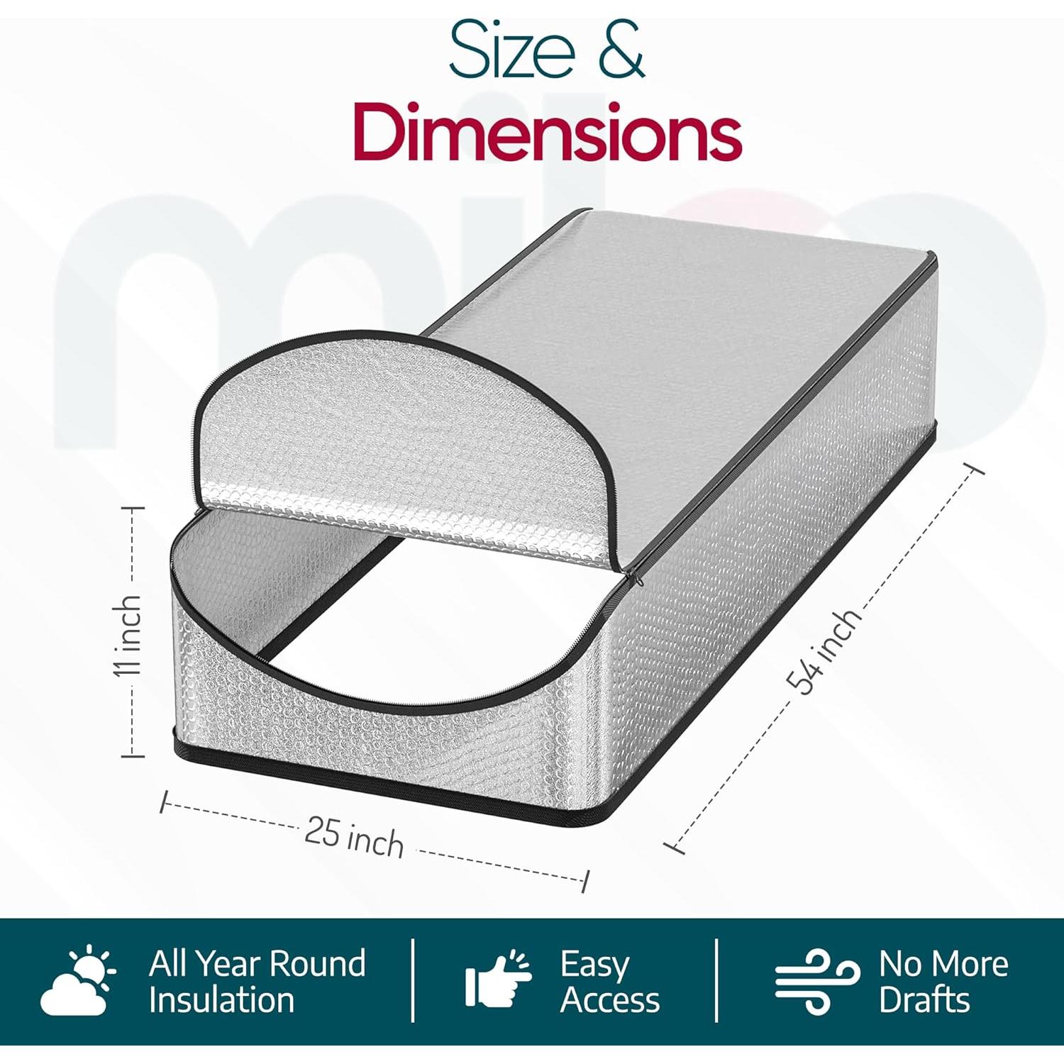 Cubierta Aislante para Puerta de Ático Miloo 63.5x137.2 cm