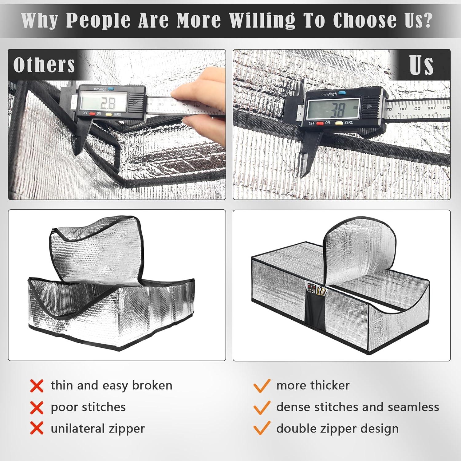 Cubierta de Aislamiento para Escaleras de Ático Windspeed 137x64 cm