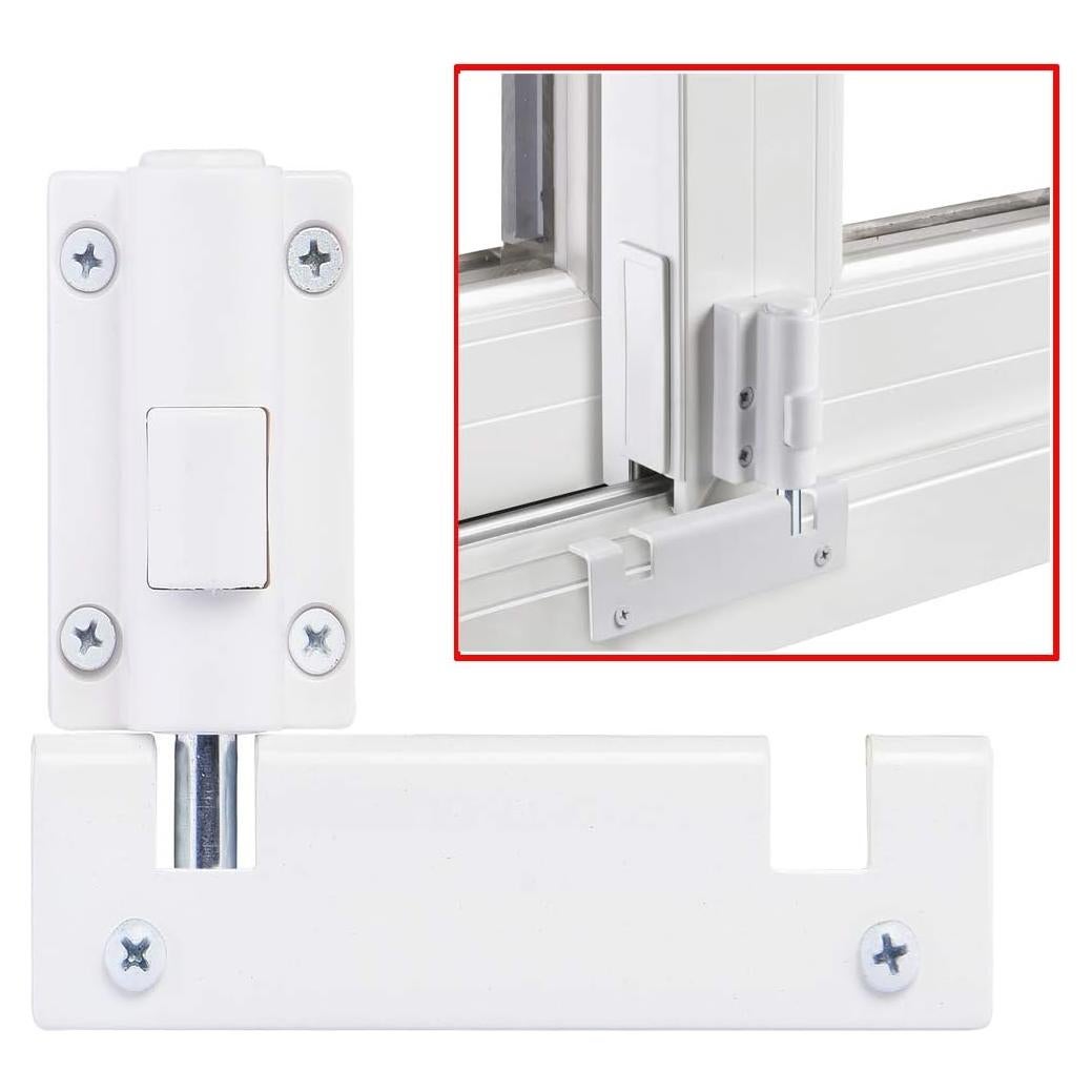 Cerradura de Seguridad para Puerta Corredera HauSun - A Prueba de Niños - Instalación Superior e Inferior