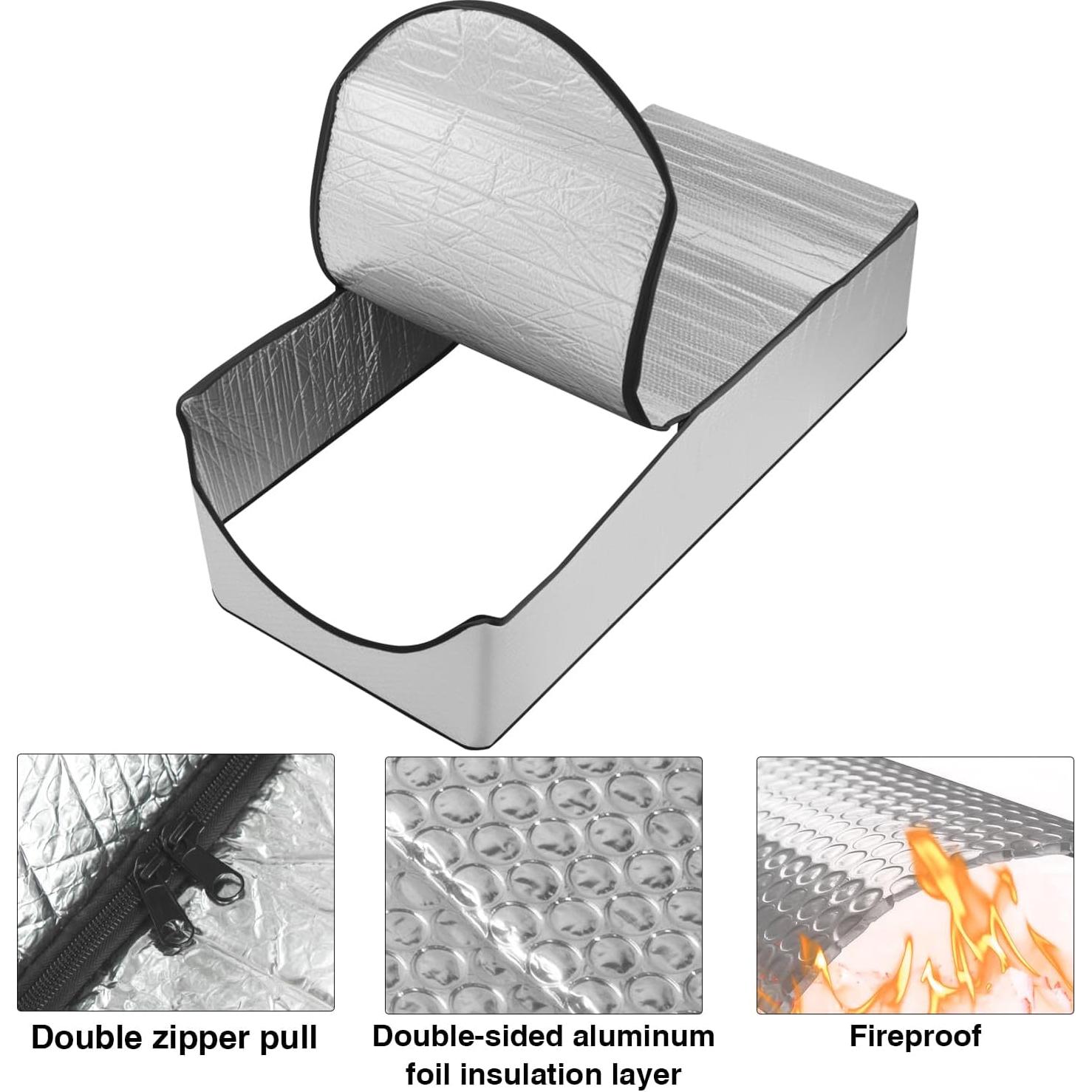 Cubierta de Aislamiento para Puerta de Ático YUJHON 63.5x137.2 cm