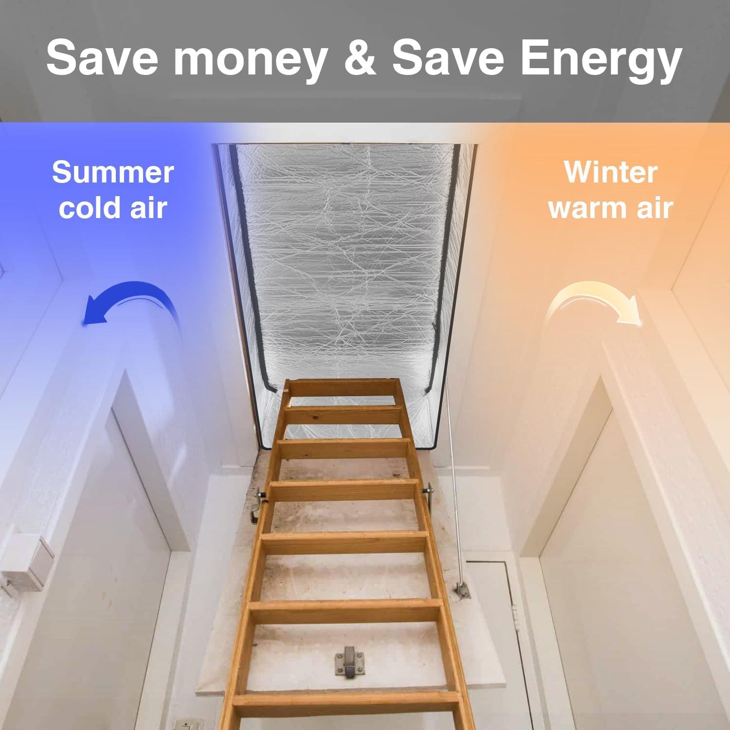 Cubierta de Aislamiento para Puerta de Ático YUJHON 63.5x137.2 cm