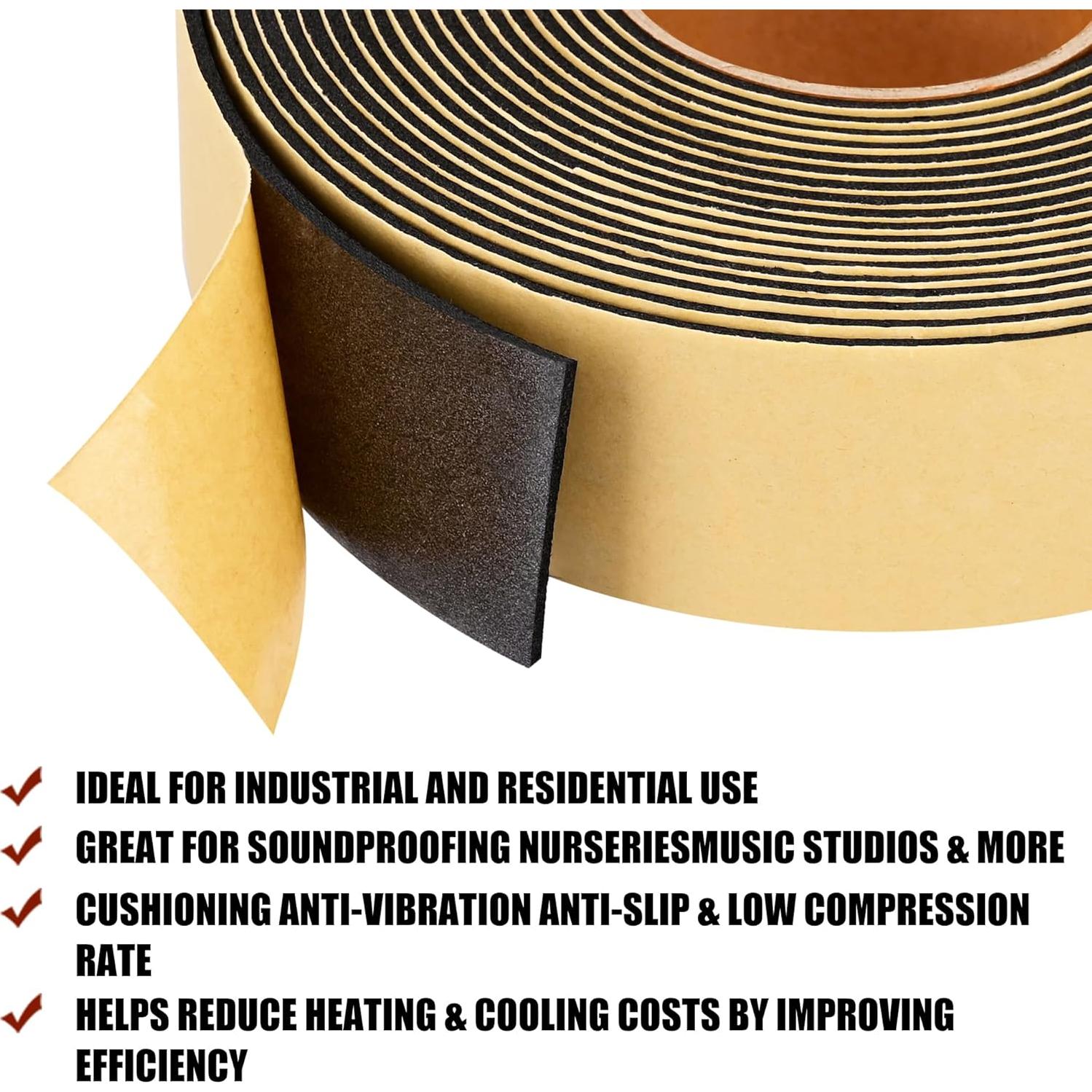 Cinta de sellado de espuma FavorCOOL 10.06m x 5.1cm x 0.33cm