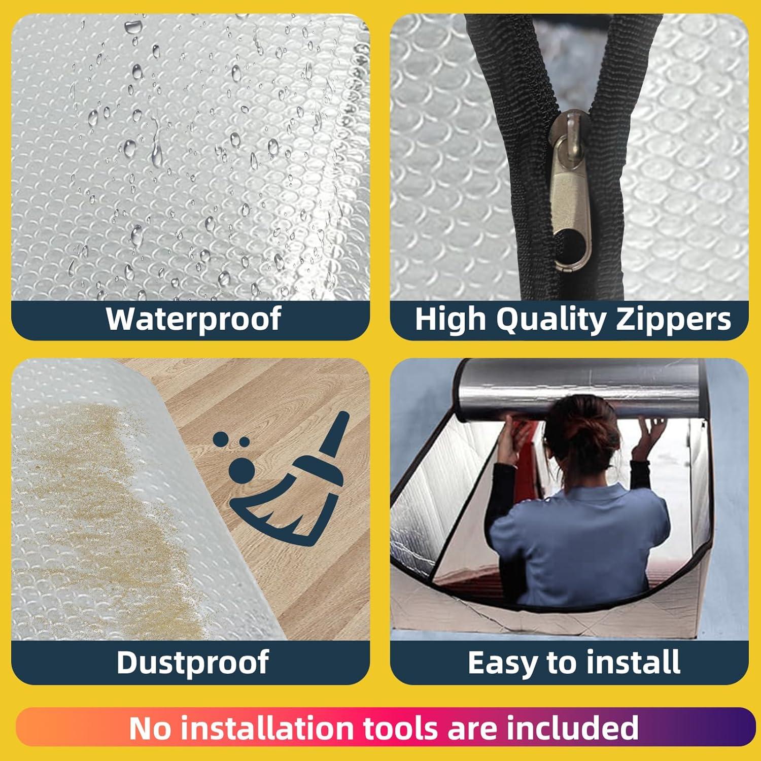 Cubierta de Aislamiento para Escaleras de Ático Chankee 137x64 cm