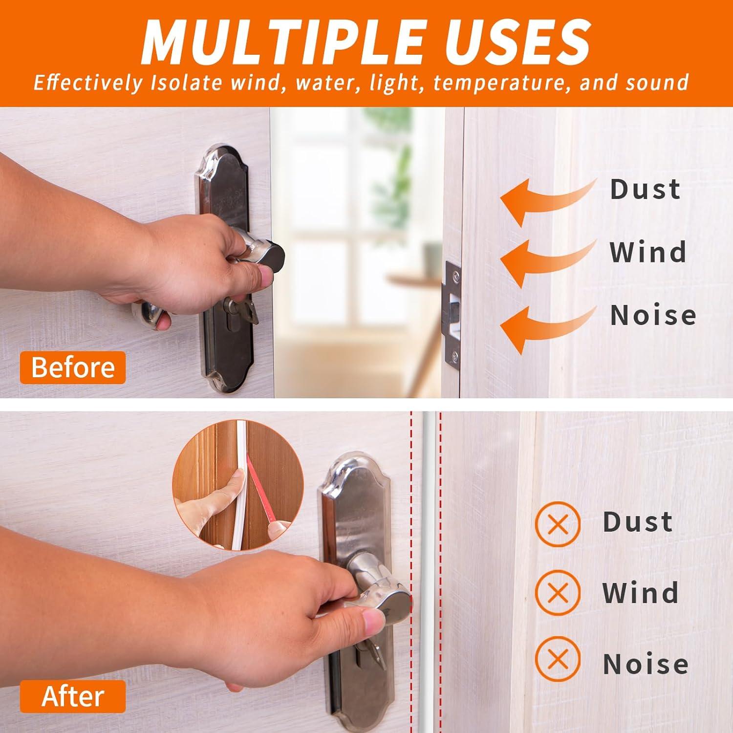 Cinta de Goma Autoadhesiva SILIENTWERK 40 Pies Blanca