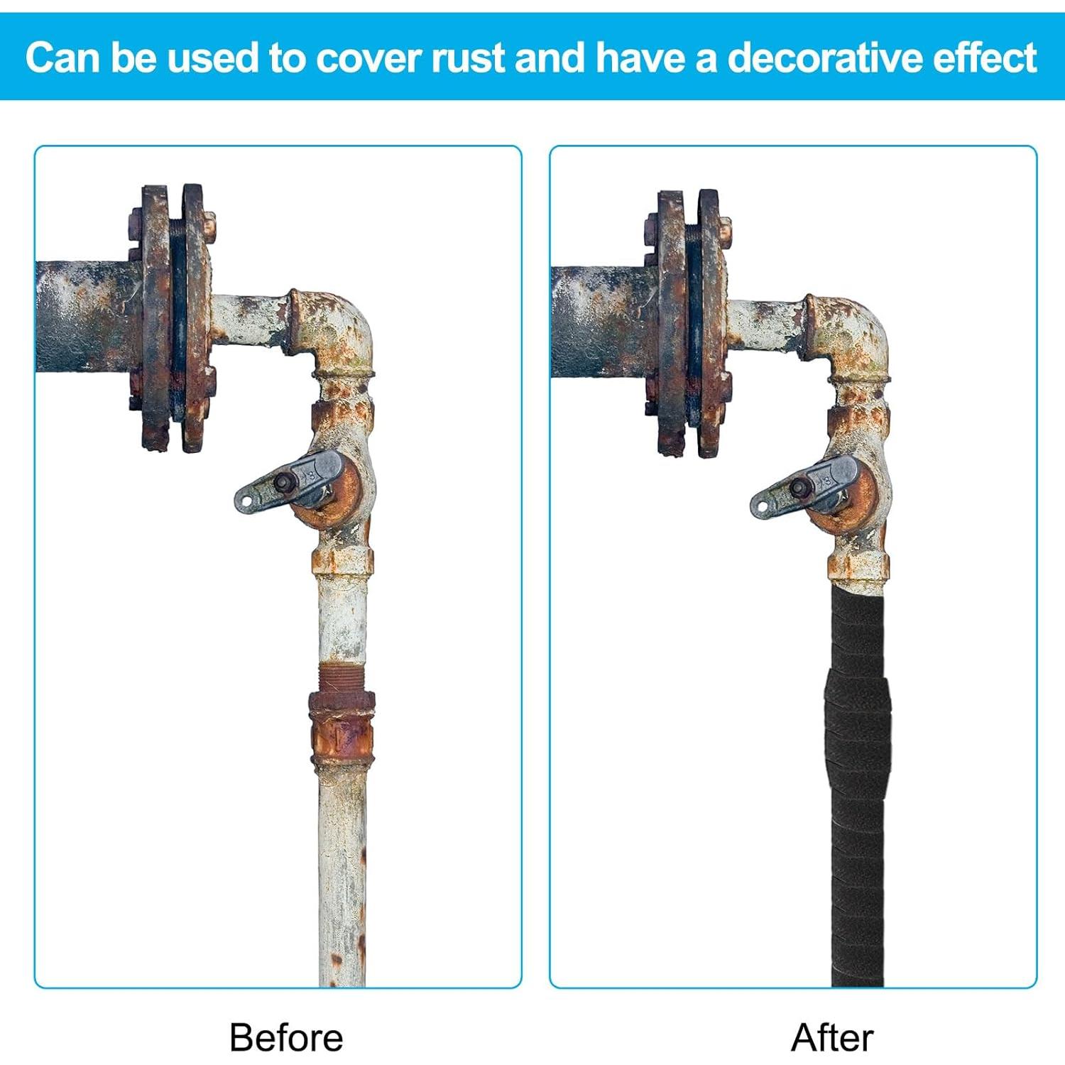 Cinta de Espuma Aislante PATIKIL 2m x 19mm Negro EVA