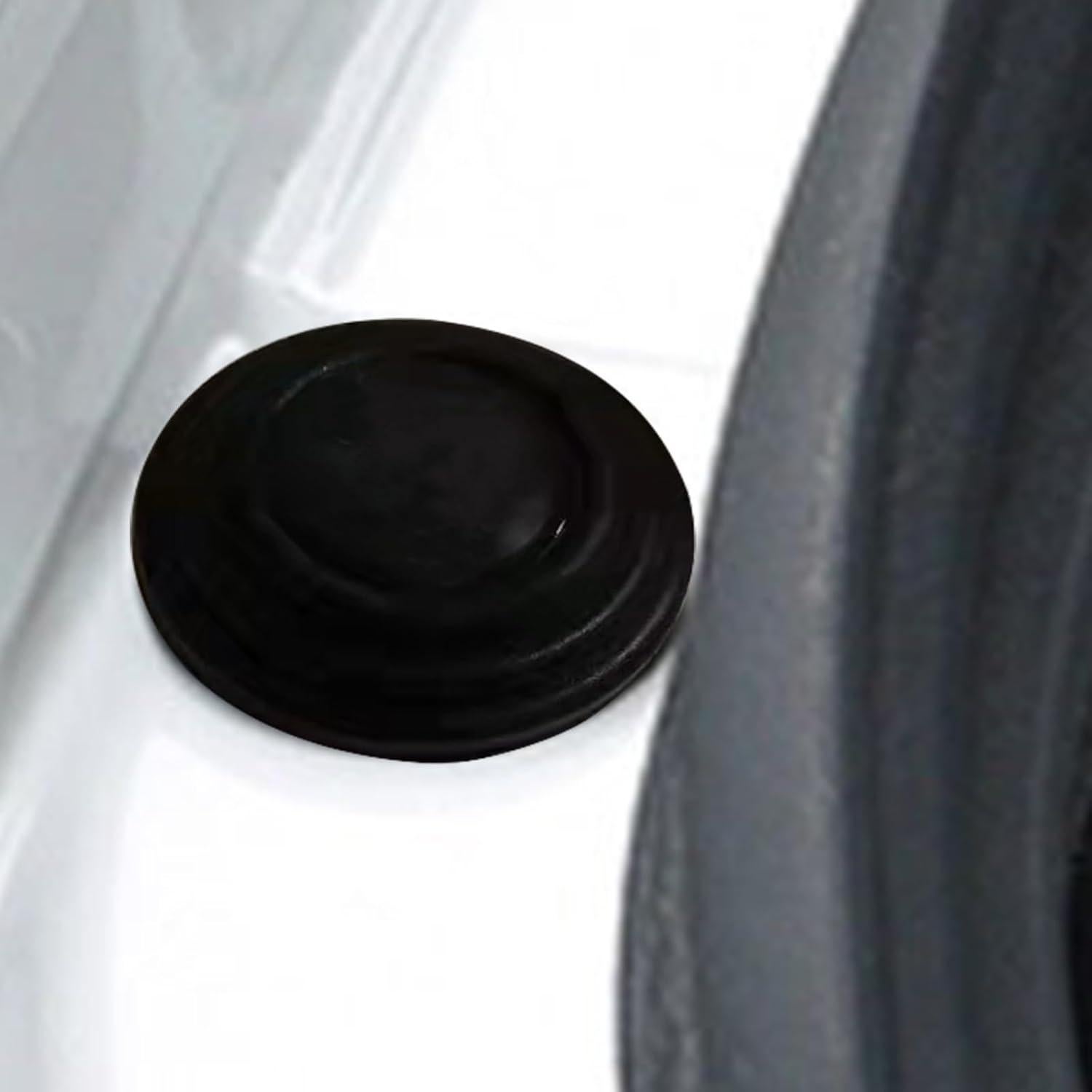 20 Amortiguadores de Puerta Jitrendo Aislantes Autoadhesivos Negro