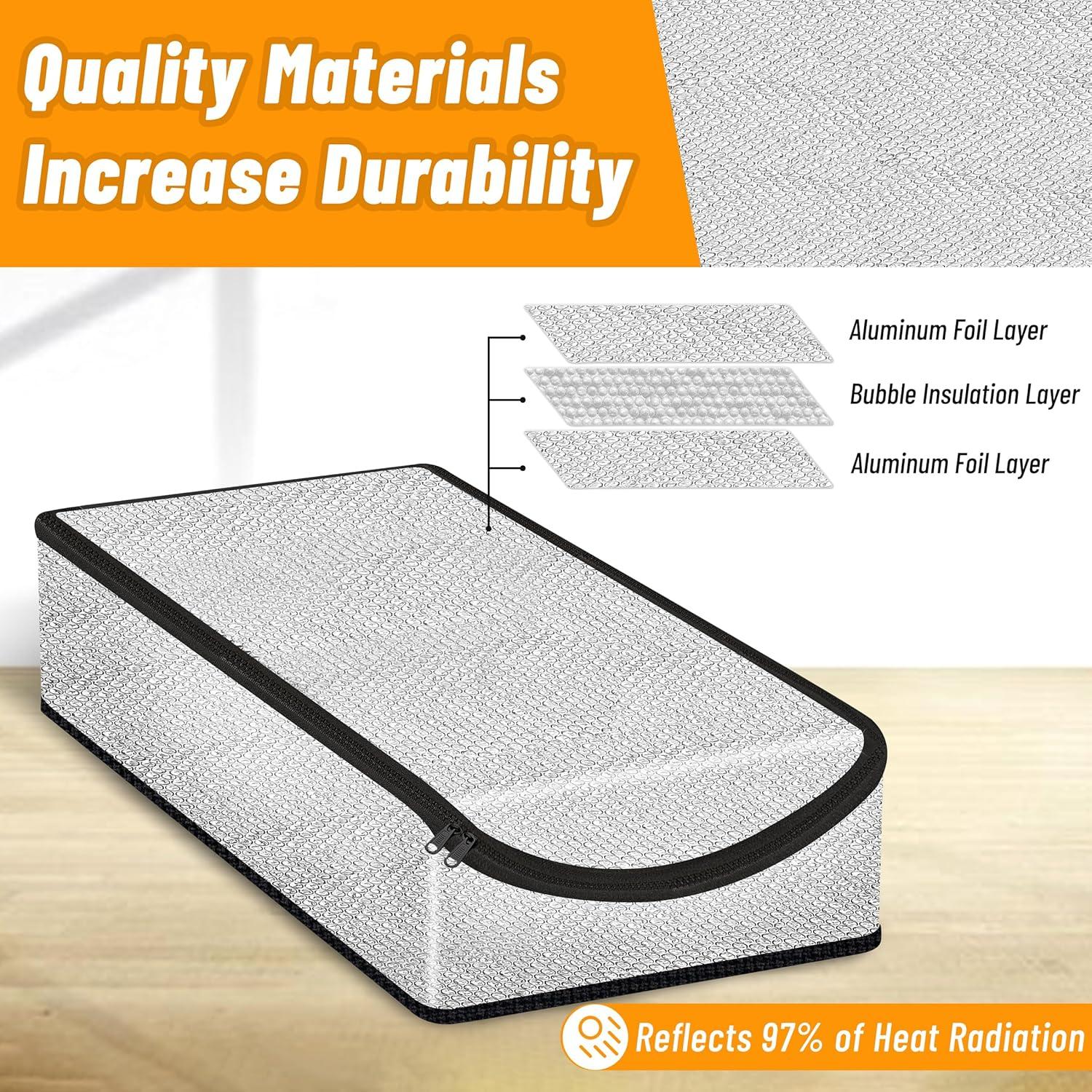 Cubierta de Aislamiento para Escaleras de Ático MoHern 137x64 cm