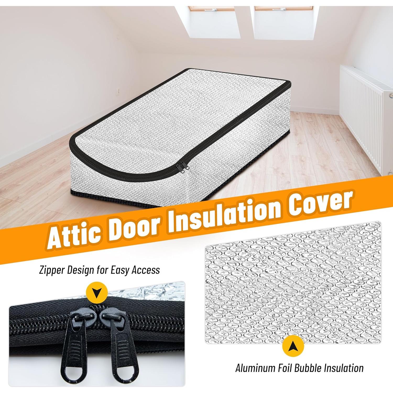 Cubierta de Aislamiento para Escaleras de Ático MoHern 137x64 cm