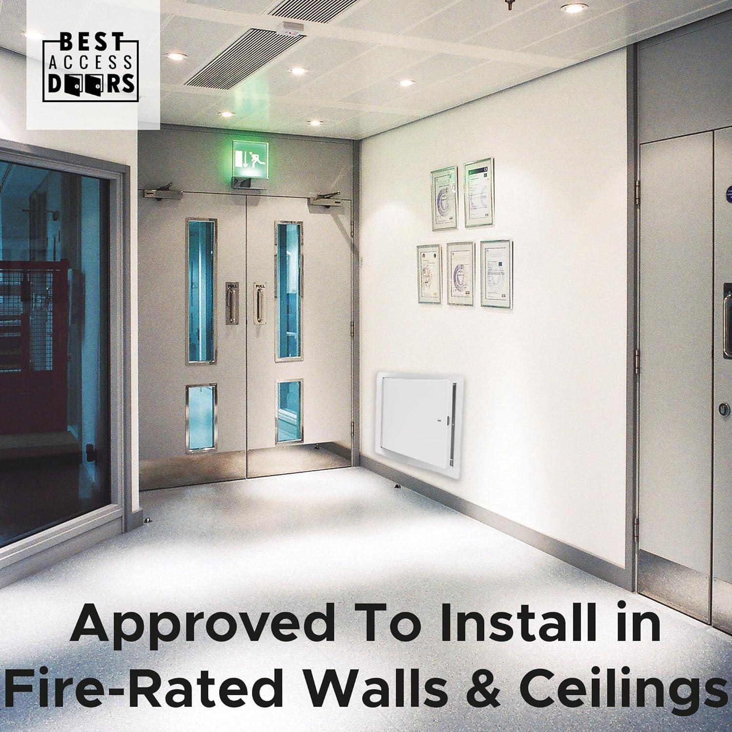 Puerta de Acceso Metálica Aislada 60x90 cm Mejor Acceso