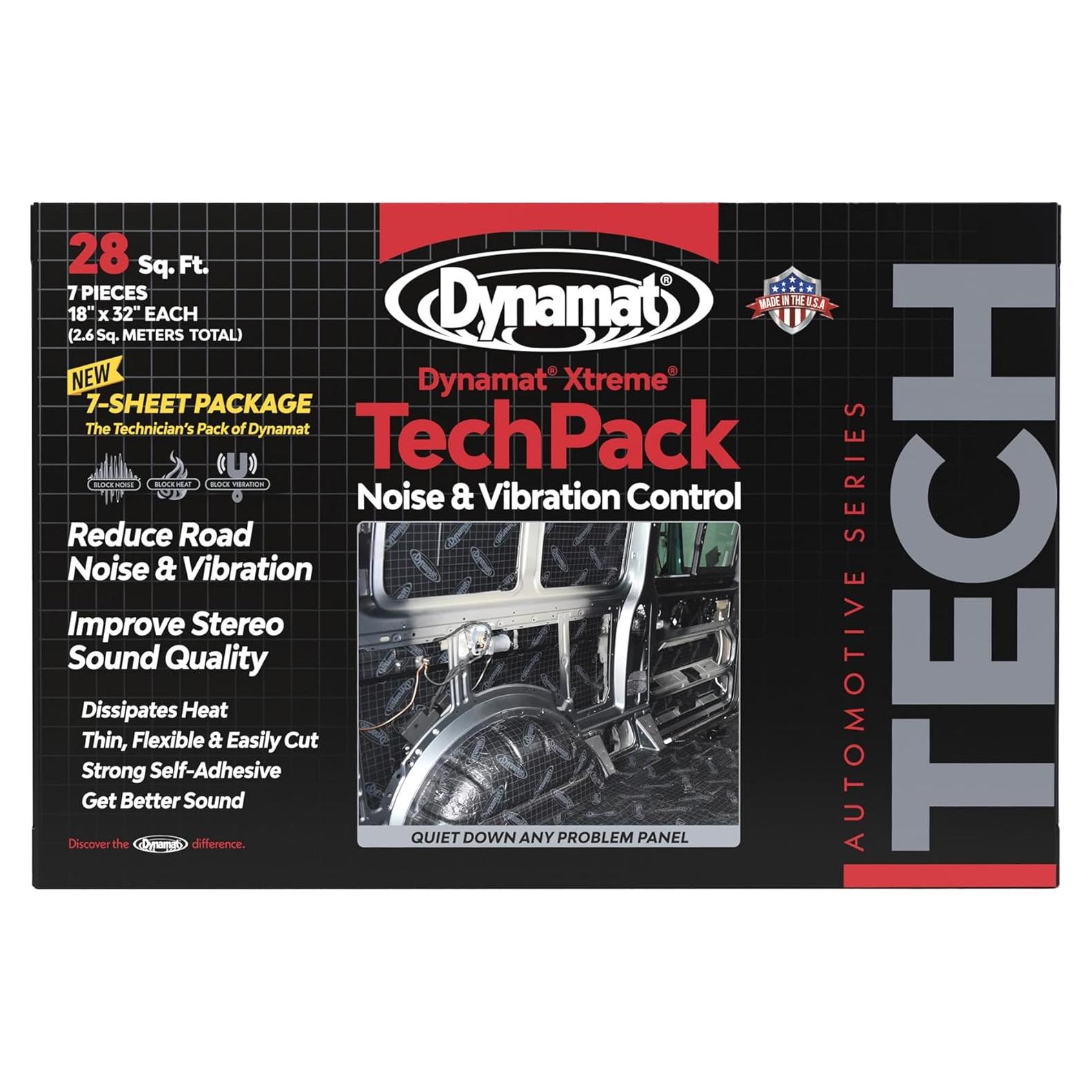 Dynamat Xtreme Aislamiento Acústico para Automóviles - 7 Hojas