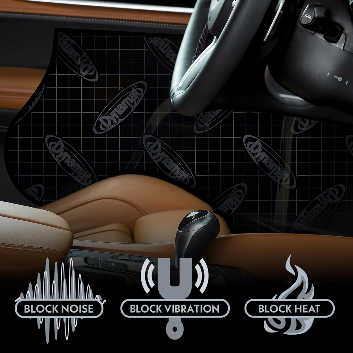 Dynamat Xtreme Aislamiento Acústico para Automóviles - 7 Hojas